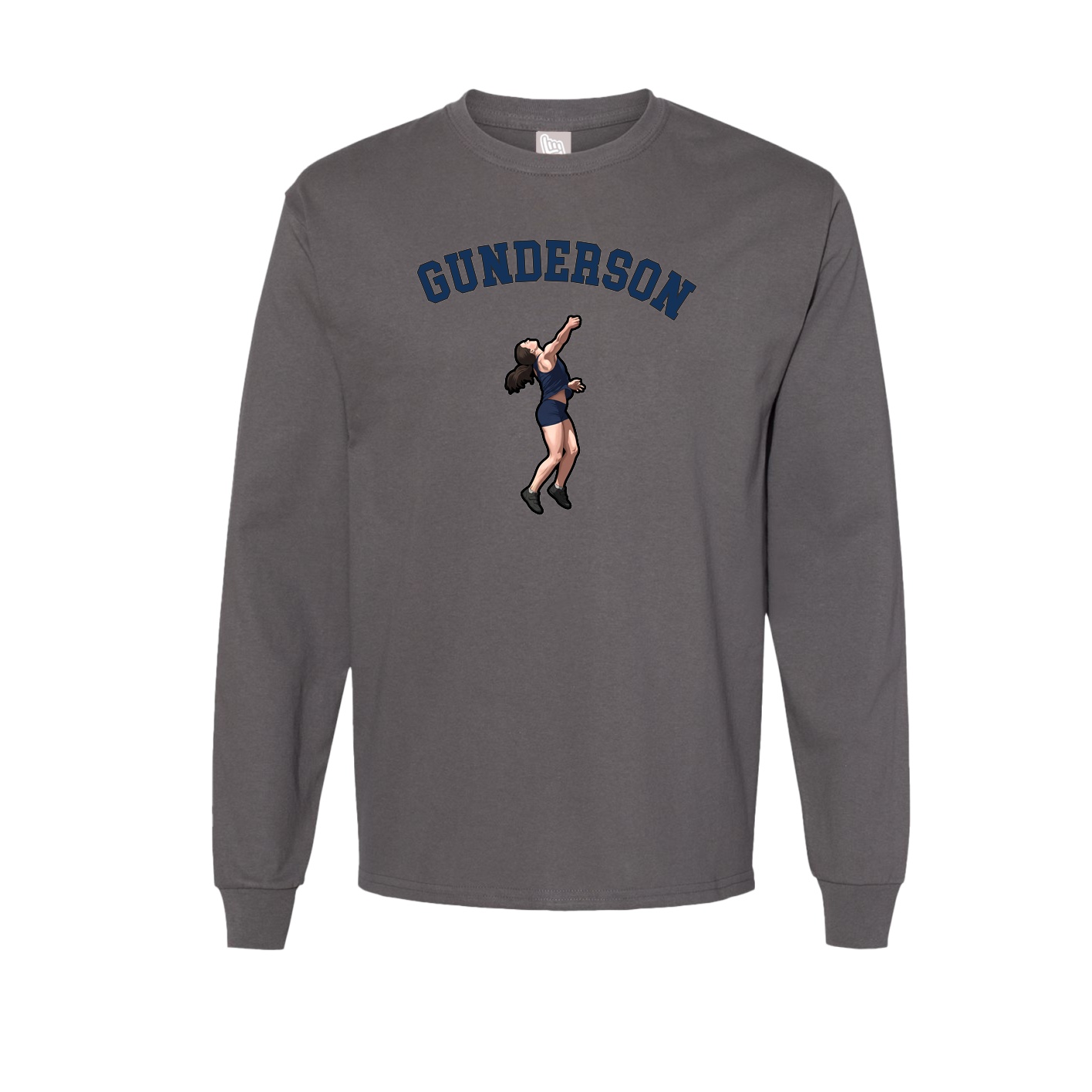 Long Sleeve Tee — Shirsey Arch in Grey