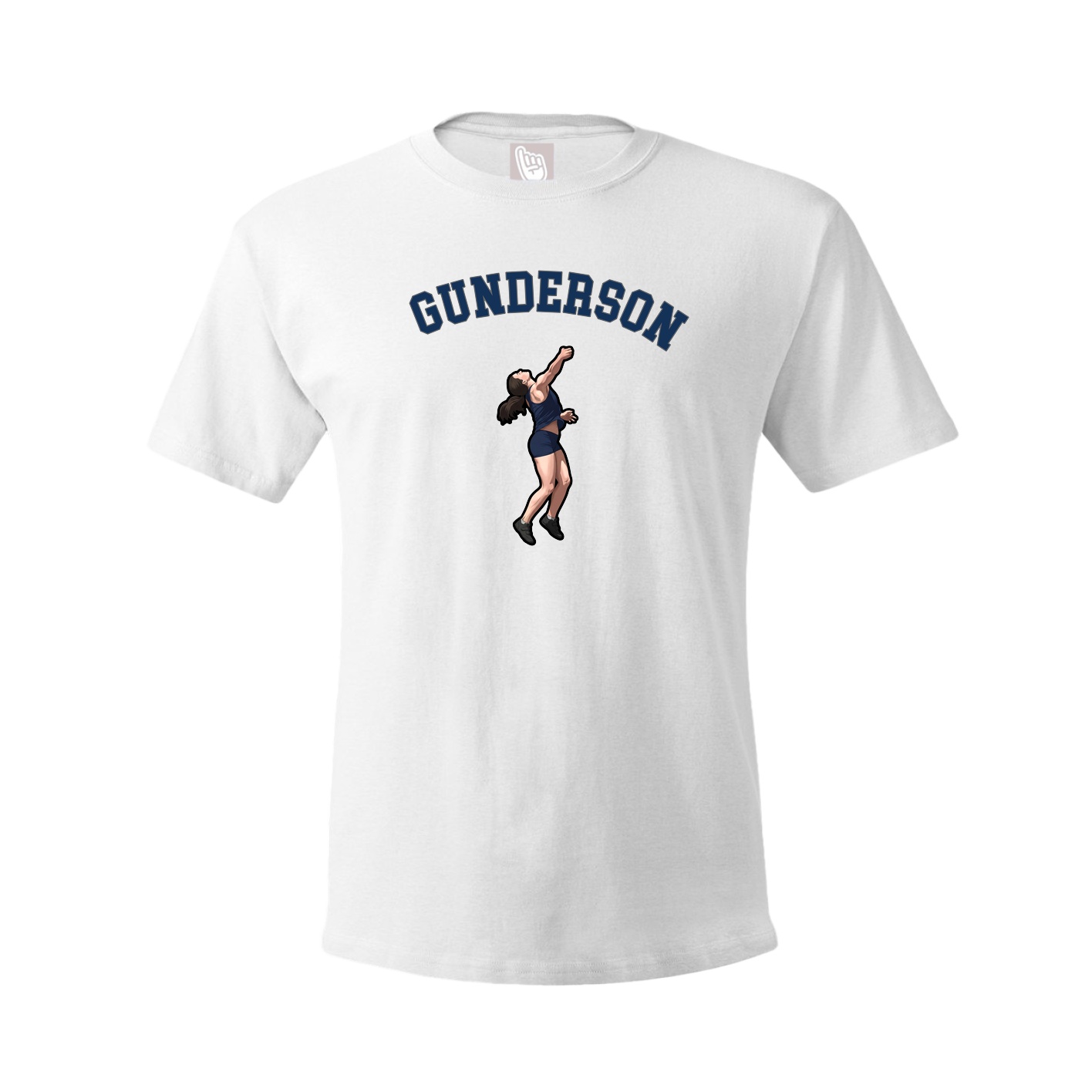 Youth Tee — Shirsey Arch in White