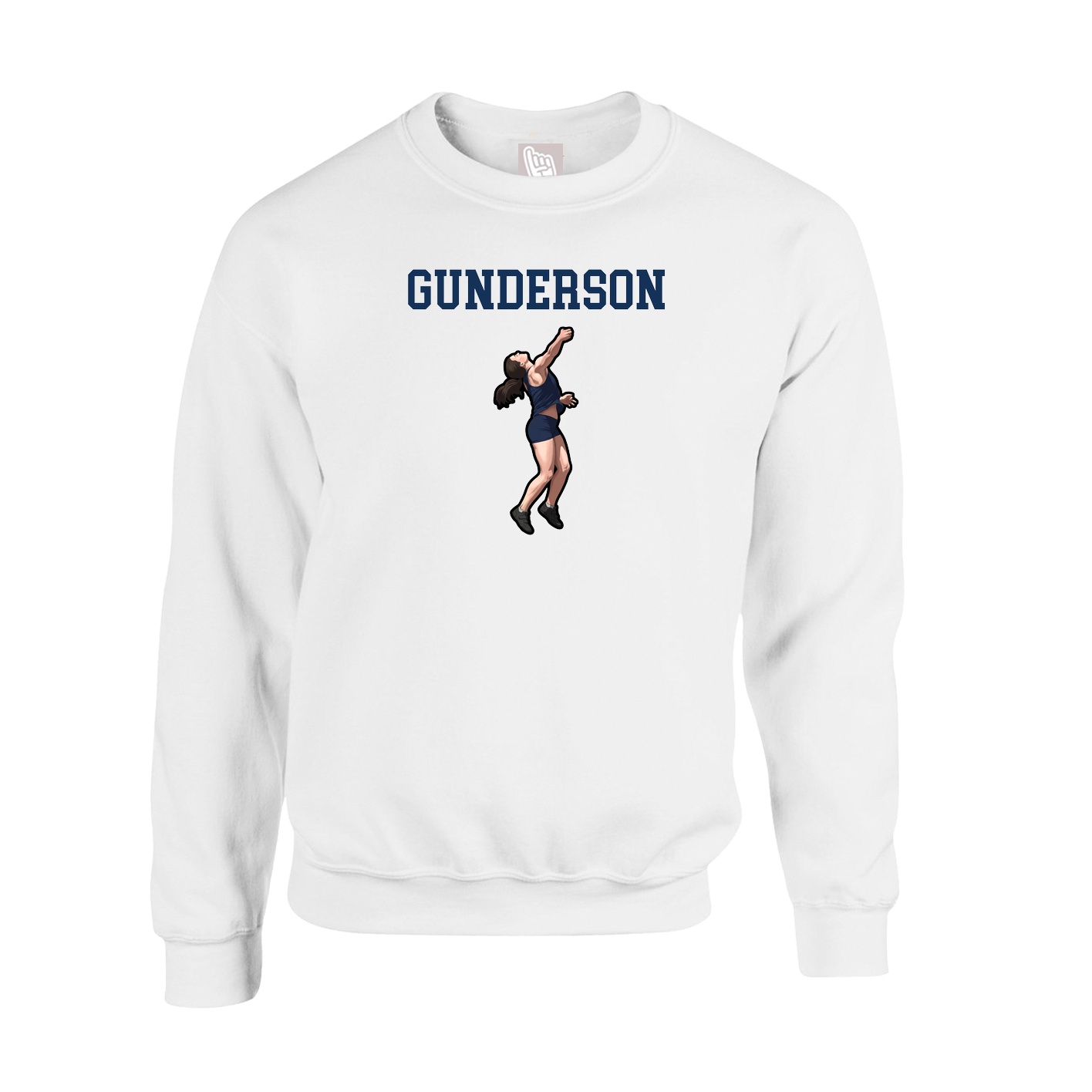 Fleece Crew — Shirsey in White