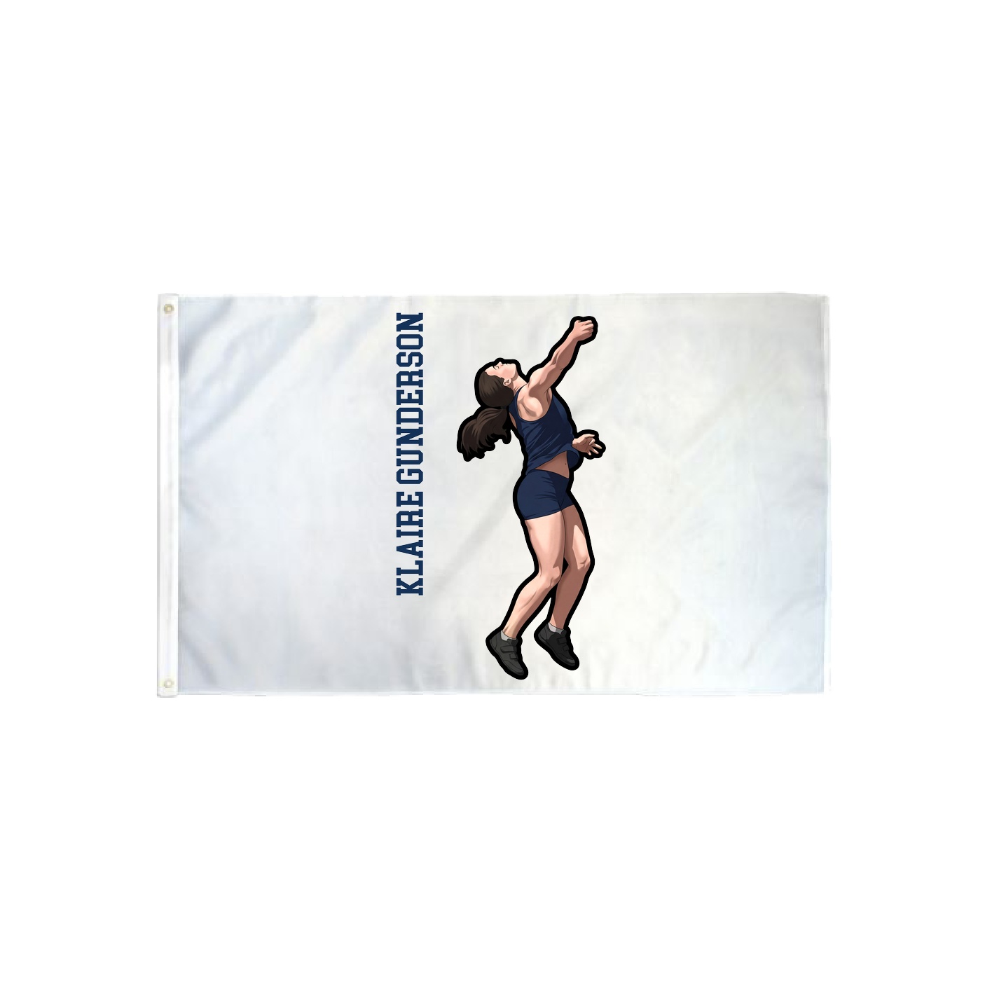 3x5 Flag — Name Vertical in Classic