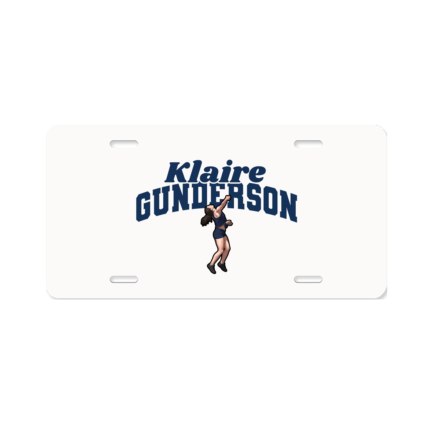 License Plate — Signature Arch in Classic