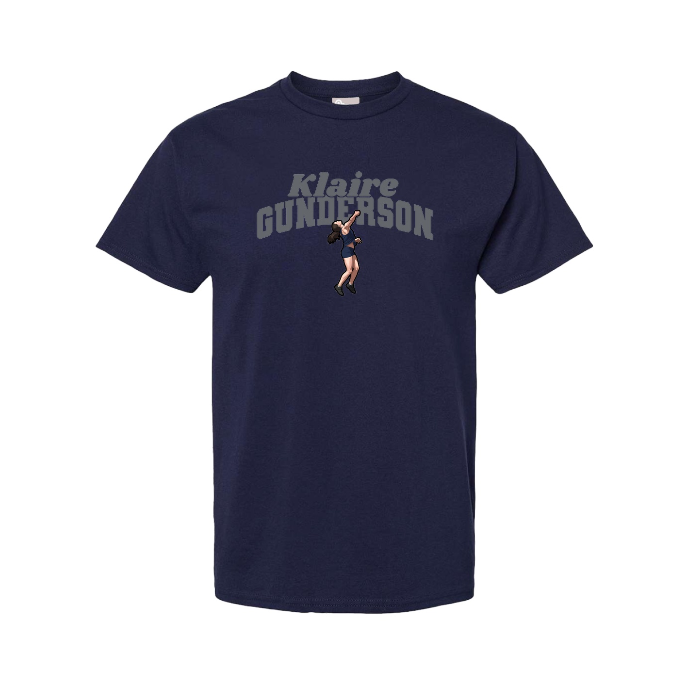 Youth Tee — Signature Arch in Navy