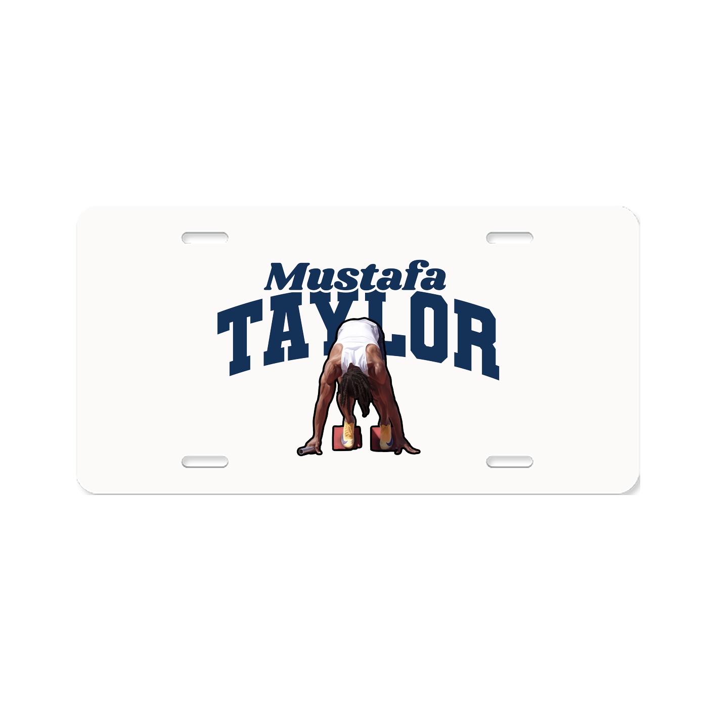 License Plate — Signature Arch in Classic