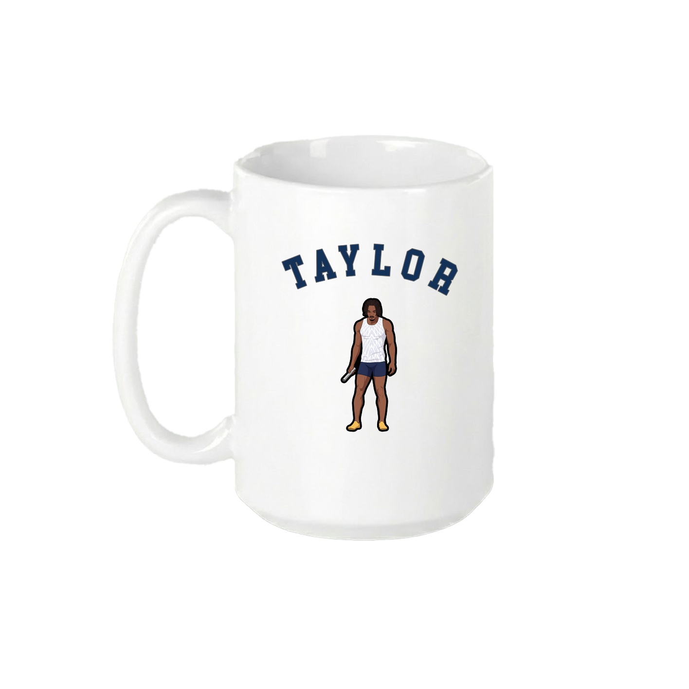 15oz Coffee Mug — Shirsey Arch in White