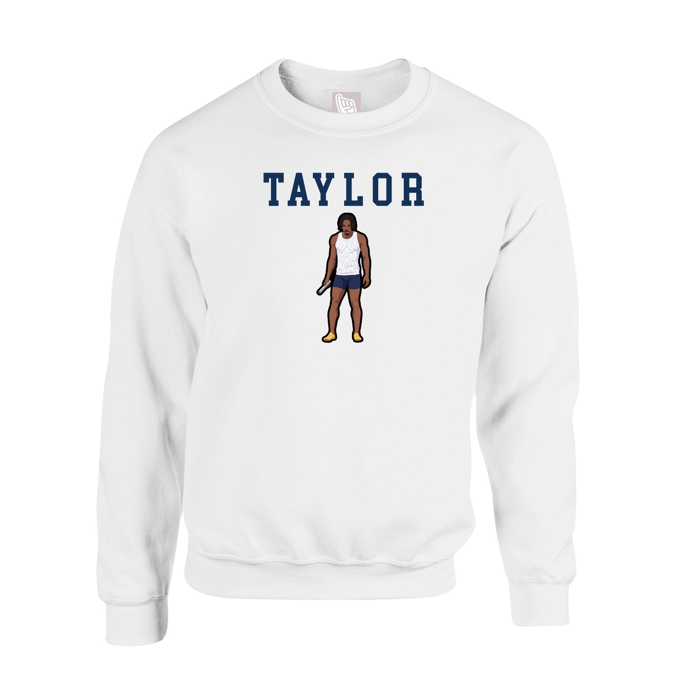 Fleece Crew — Shirsey in White