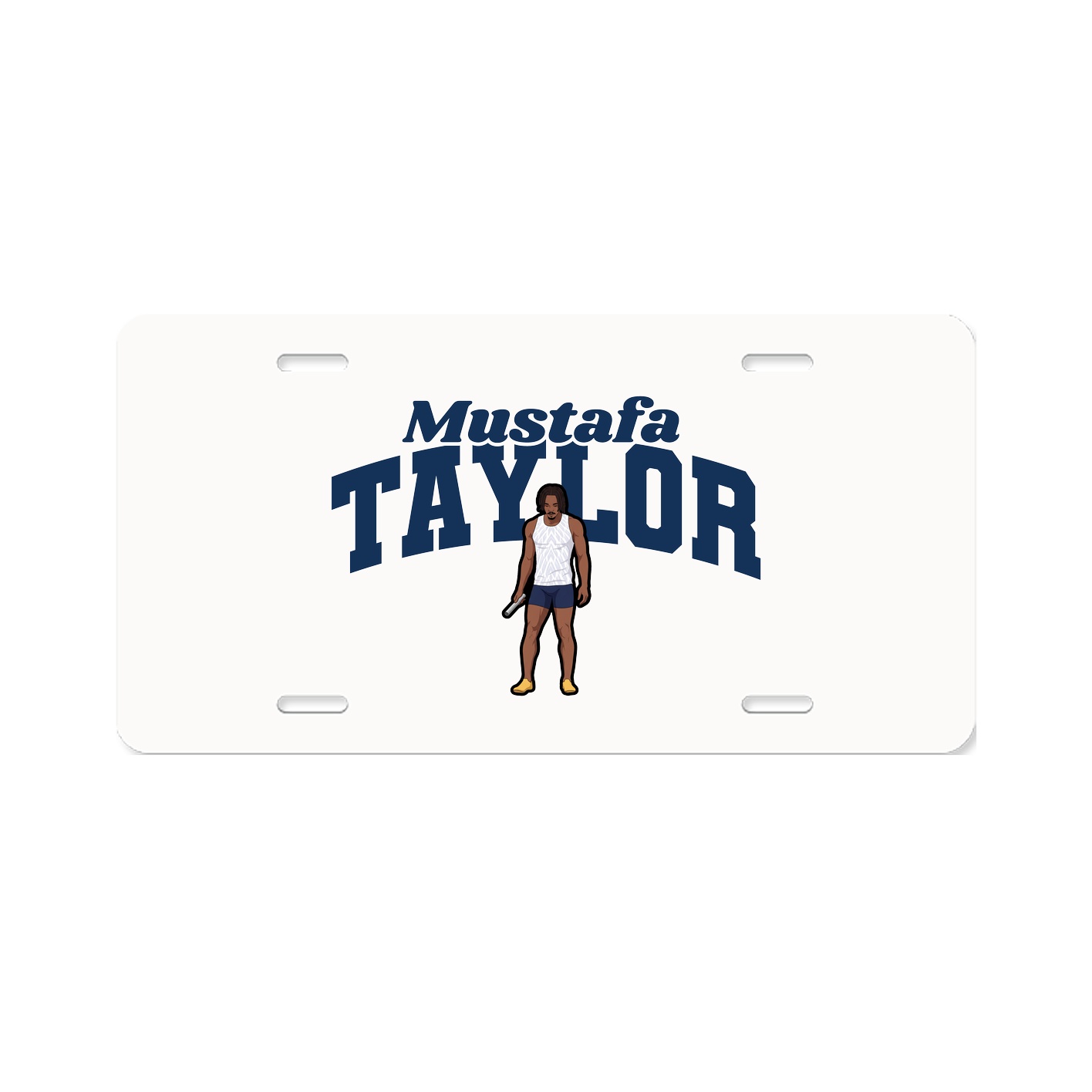 License Plate — Signature Arch in Classic