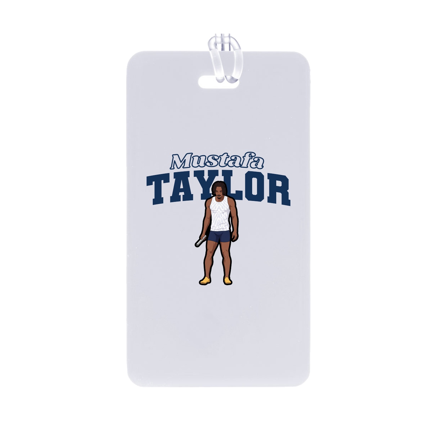 Bag Tag — Name Arch in Classic