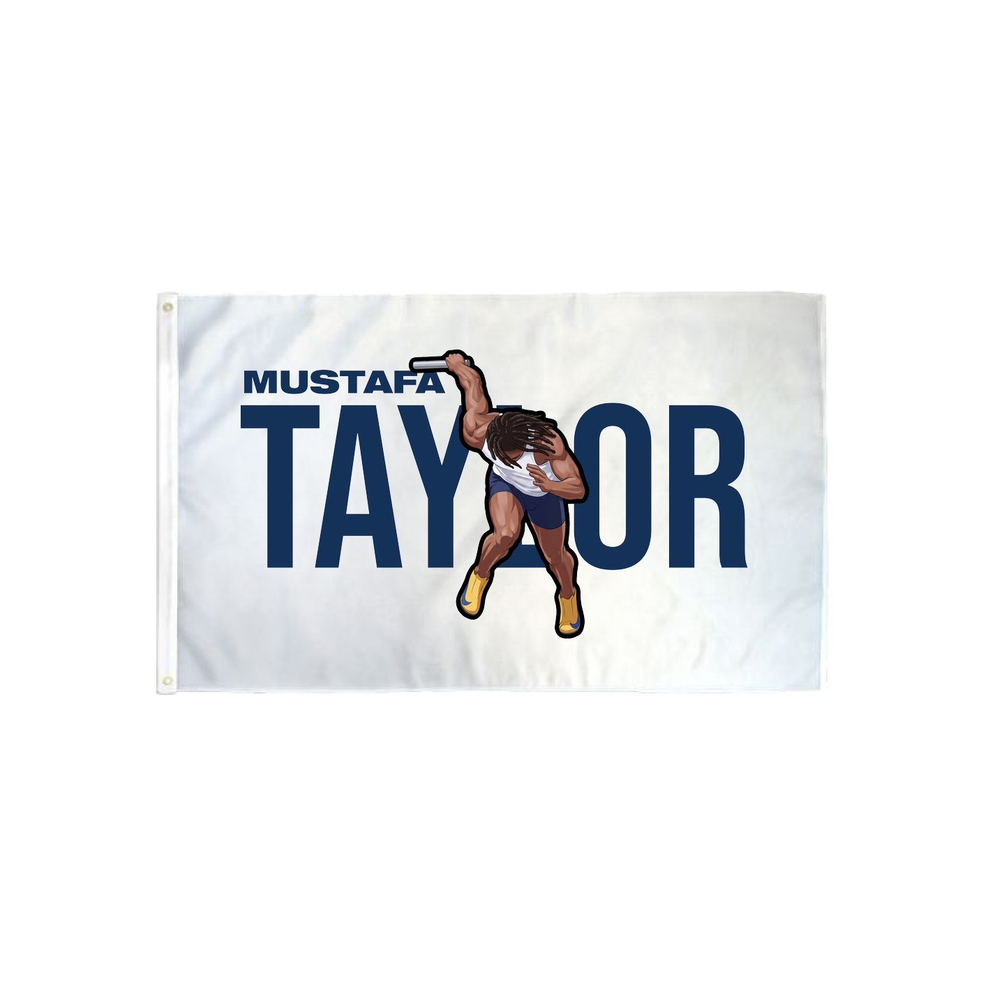 3x5 Flag — Player Name in Classic