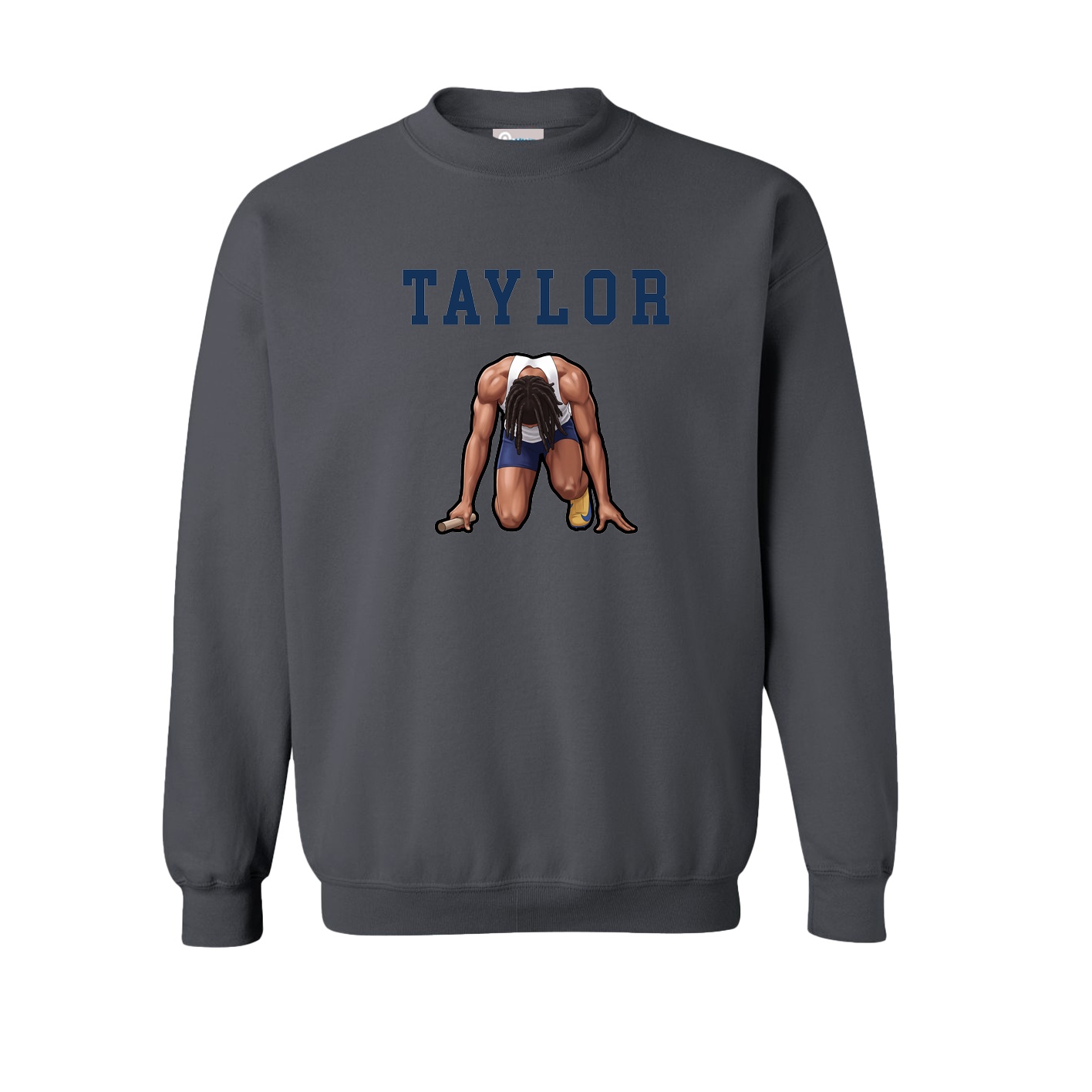 Fleece Crew — Shirsey in Grey