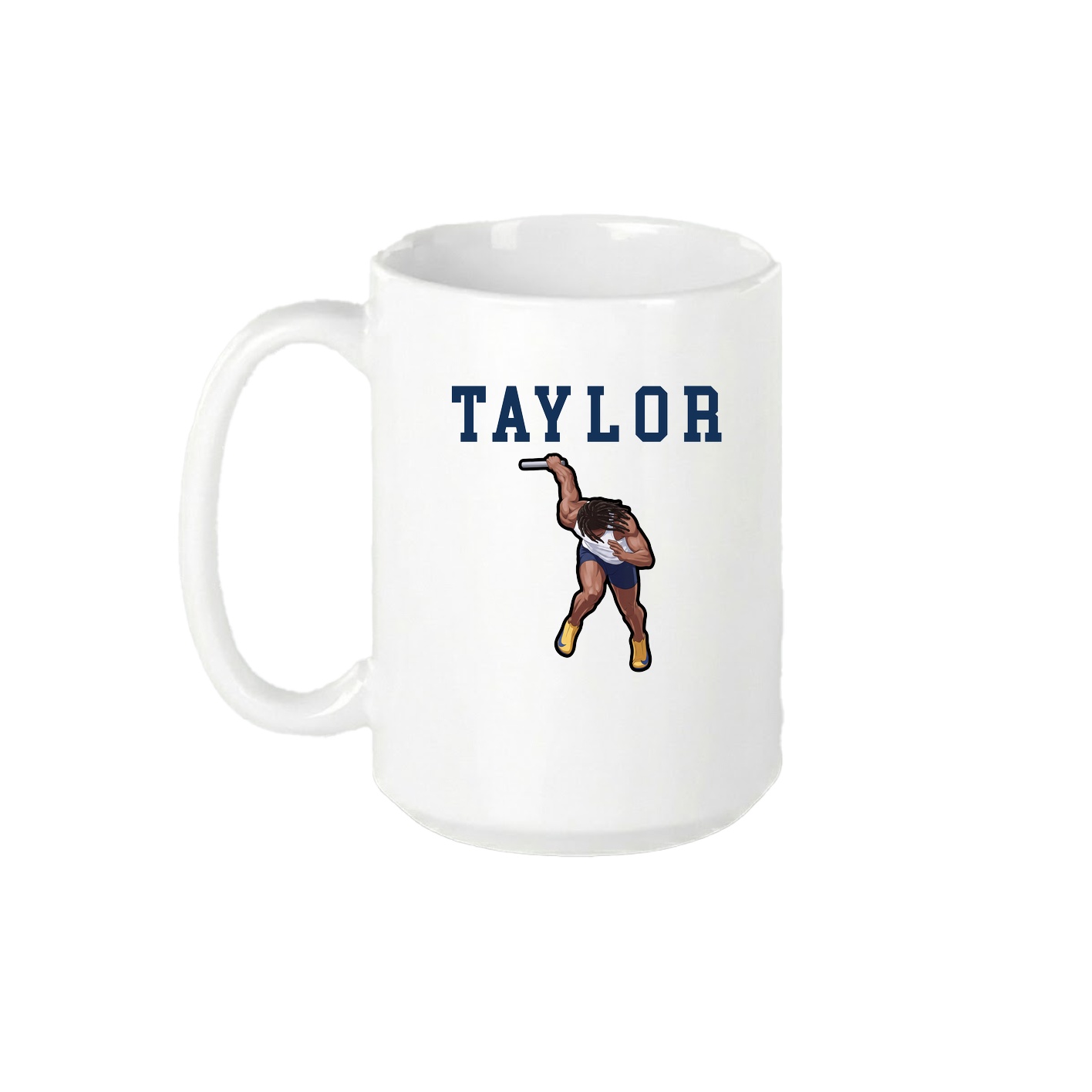 15oz Coffee Mug — Shirsey in White
