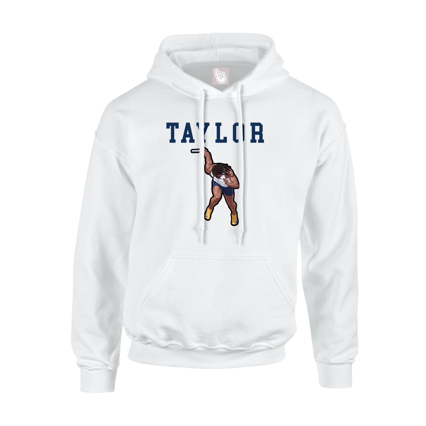 Hoodie — Shirsey in White