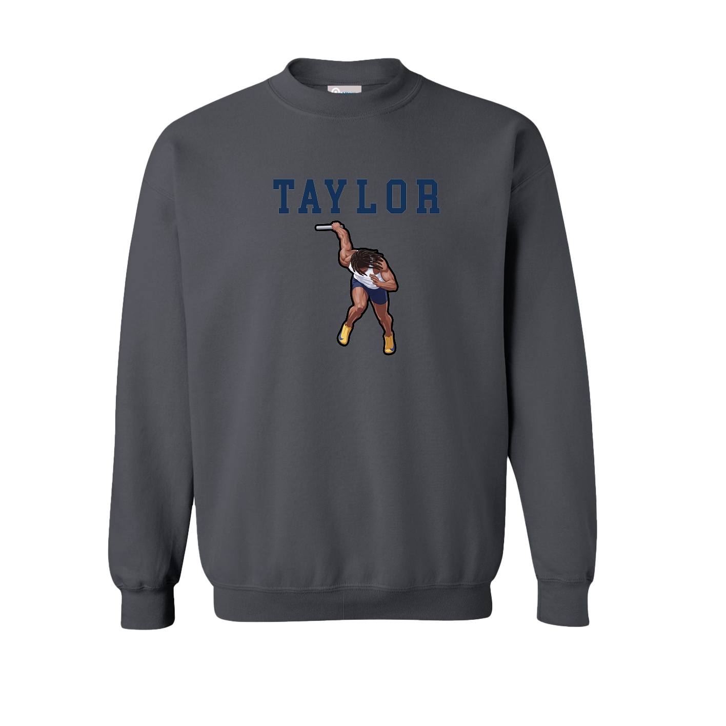 Fleece Crew — Shirsey in Grey