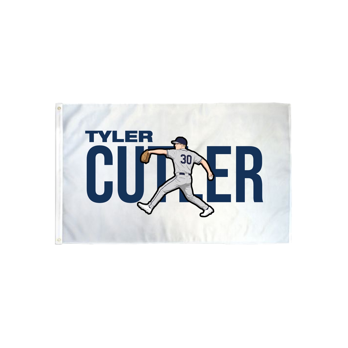 3x5 Flag — Player Name in Classic