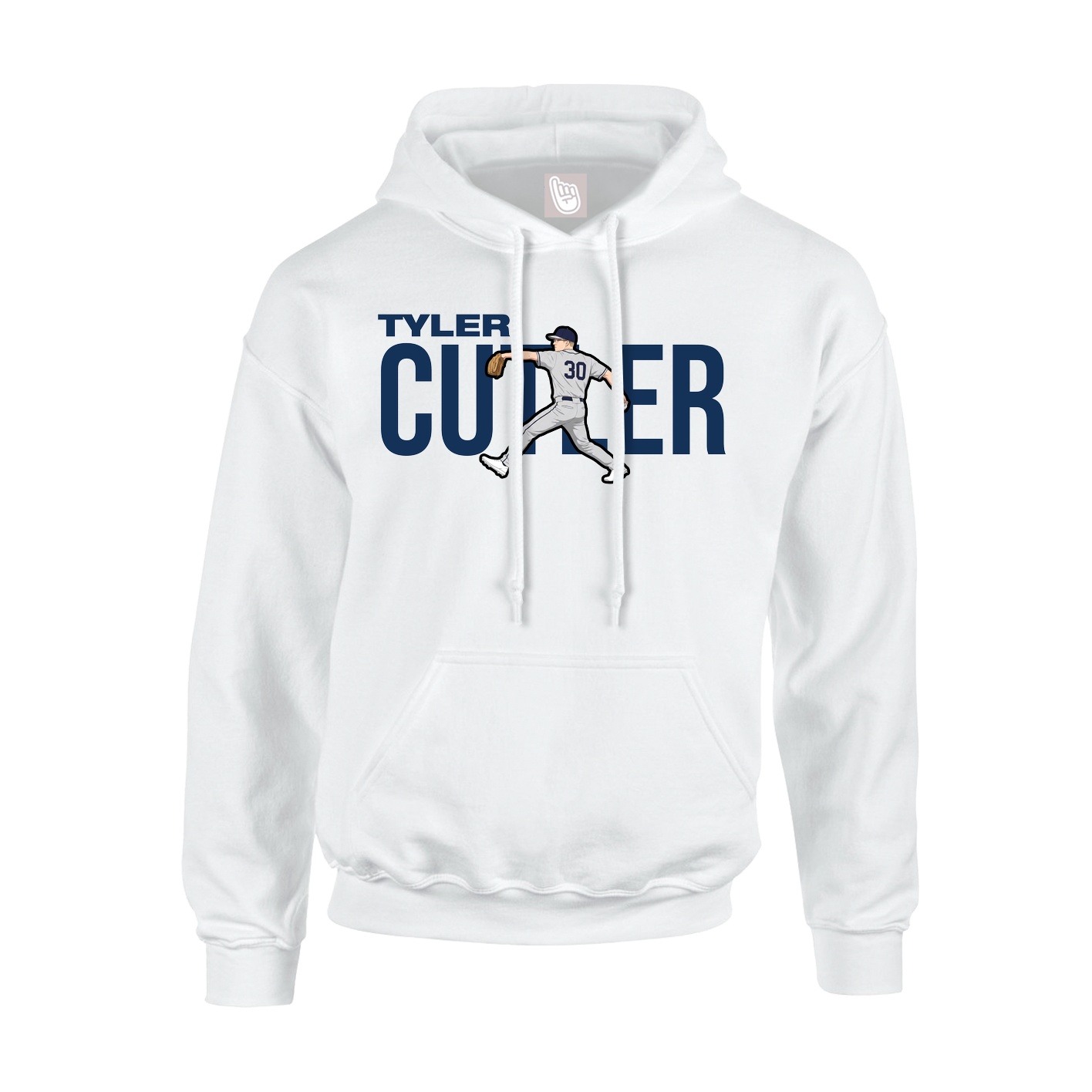 Hoodie — Player Name in White
