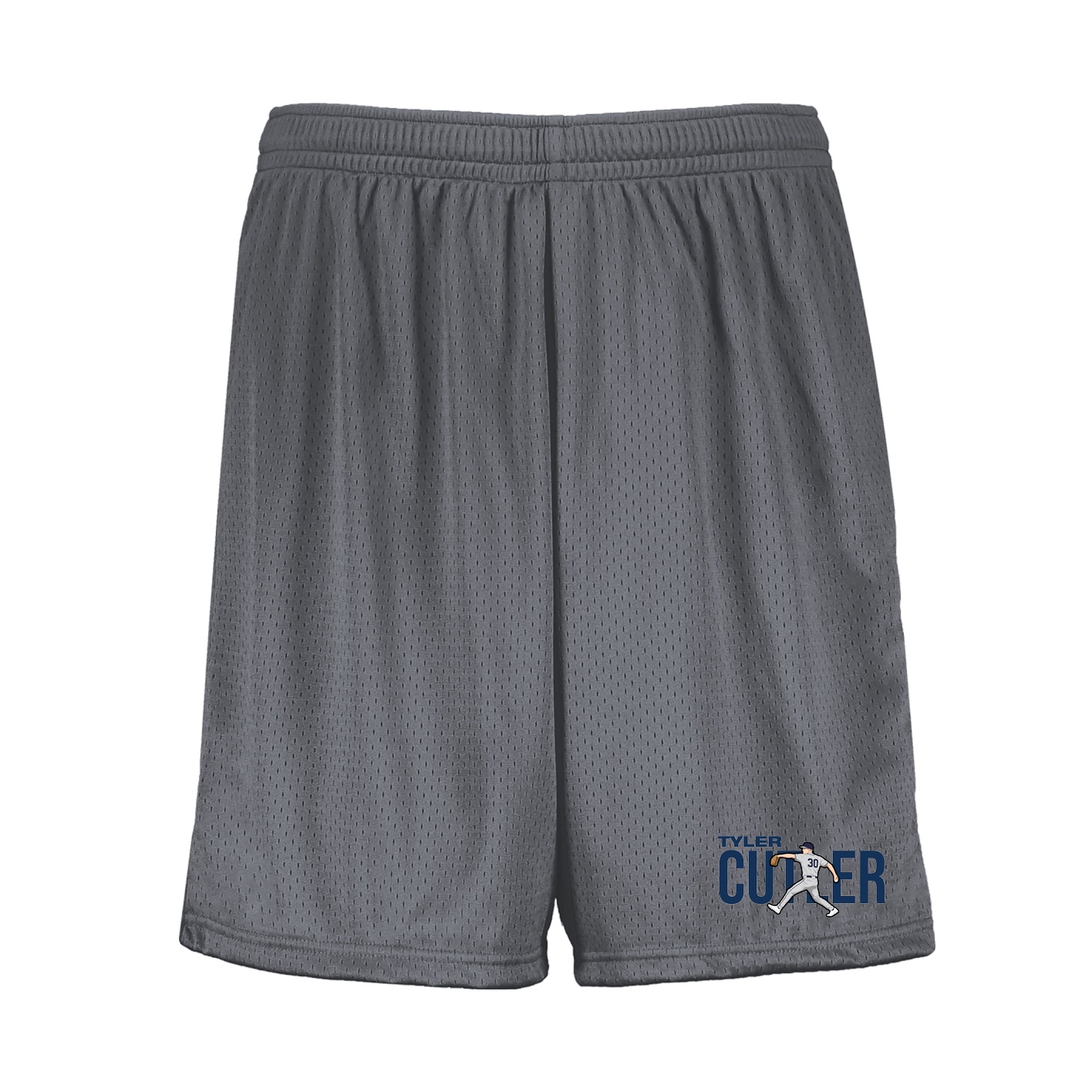 Shorts — Player Name in Grey
