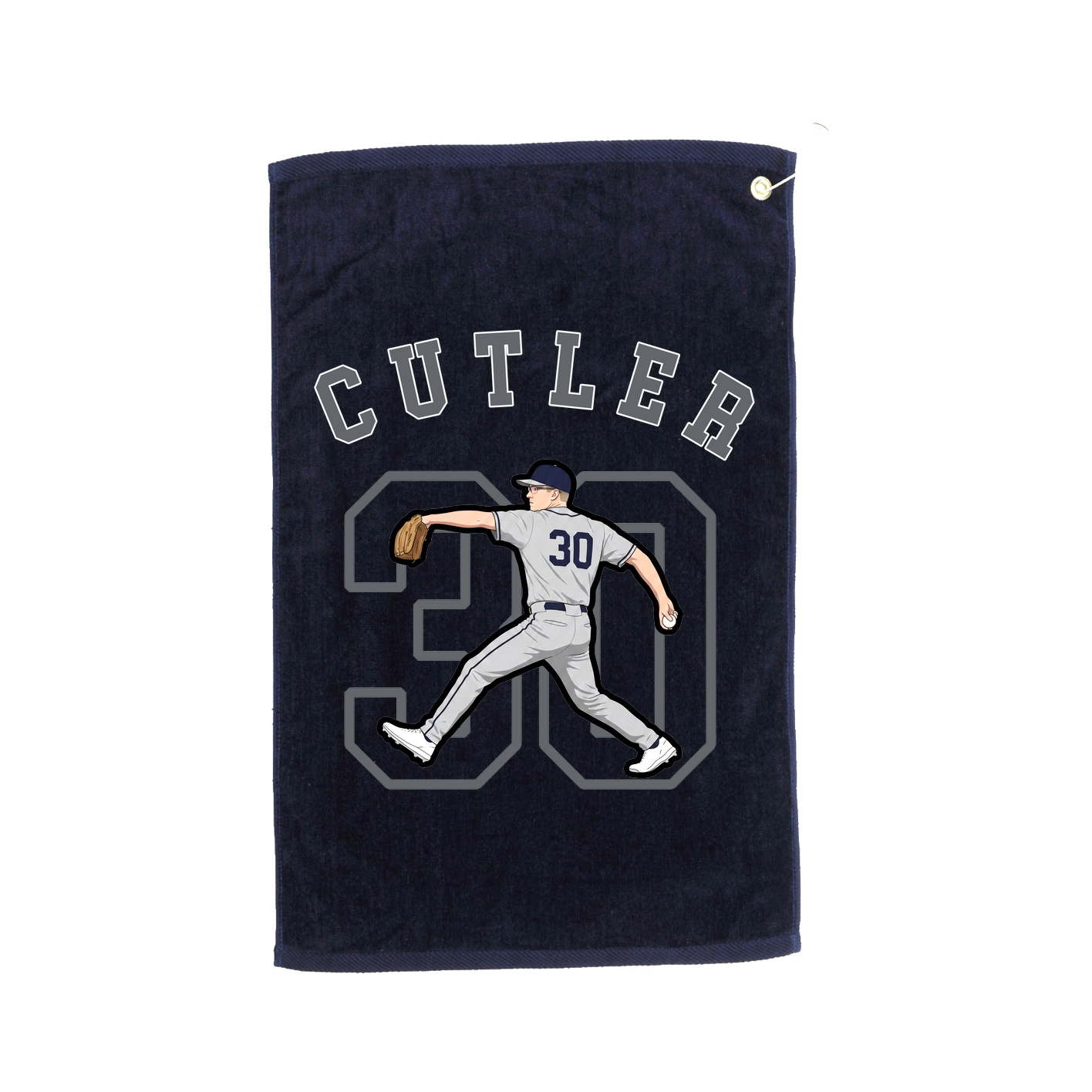 Golf Towel — Shirsey Arch in Navy