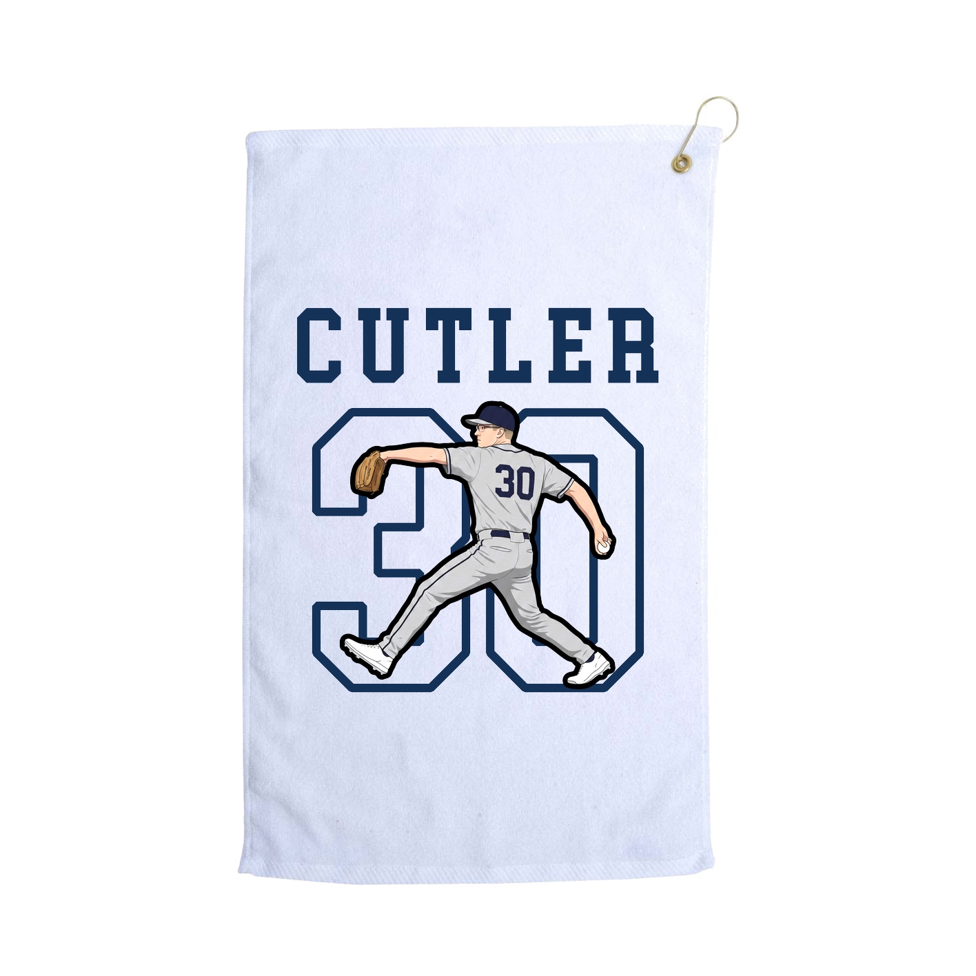 Golf Towel — Shirsey in White