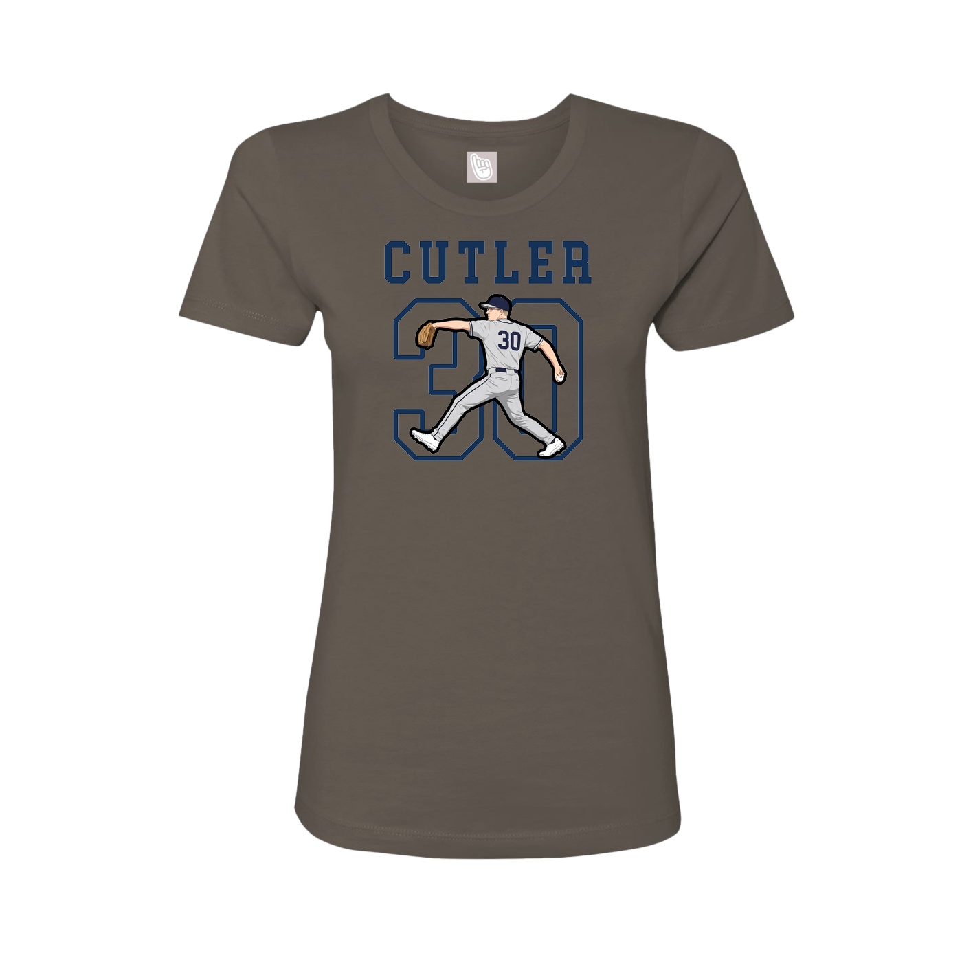 Fitted Women's Tee — Shirsey in Grey