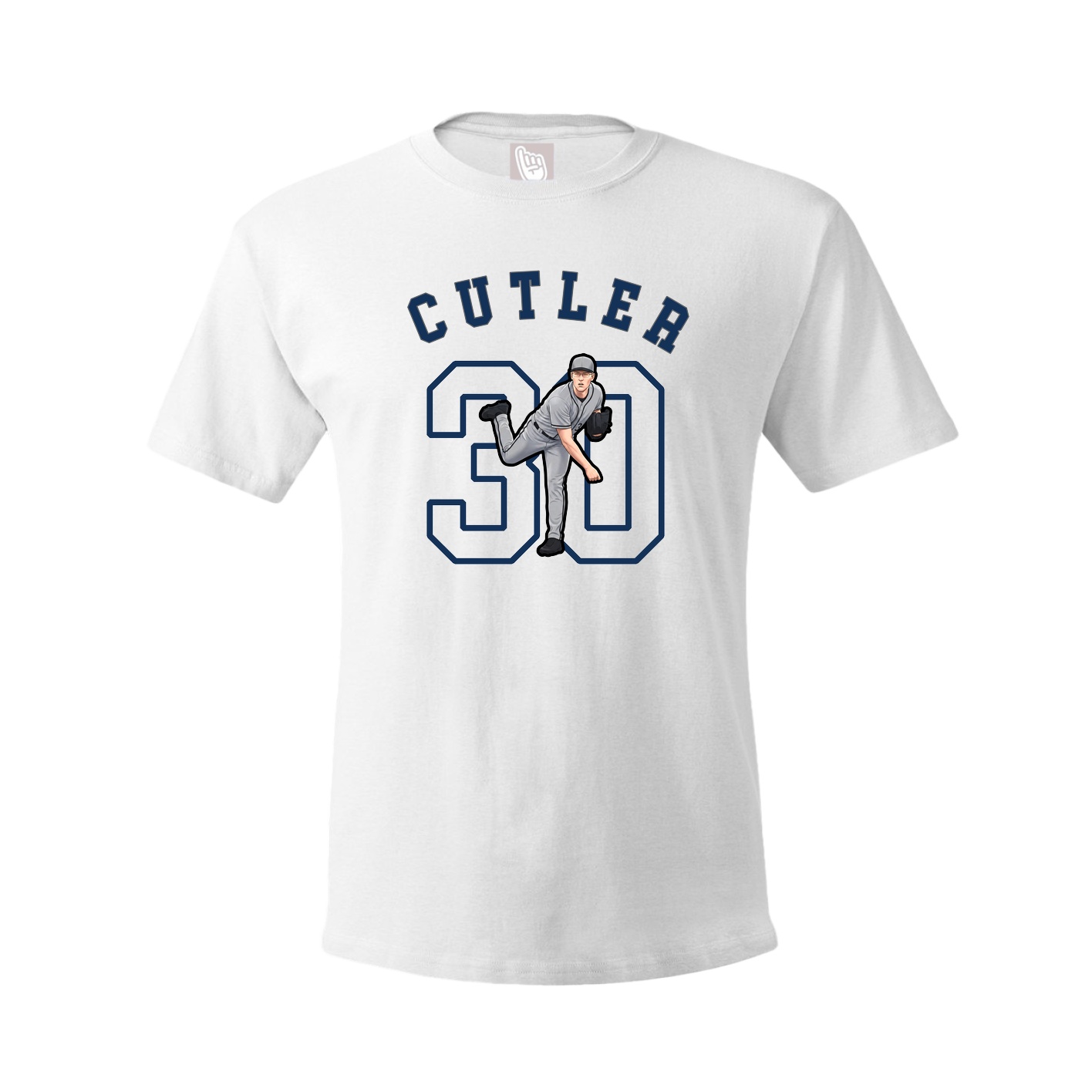 Youth Tee — Shirsey Arch in White
