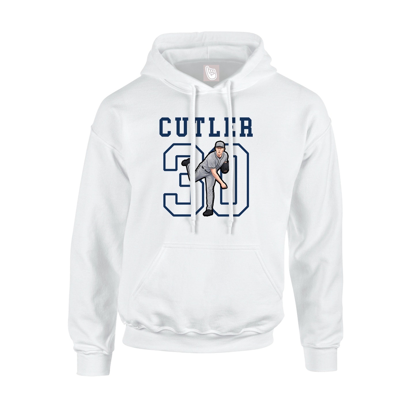 Youth Hoodie — Shirsey in White