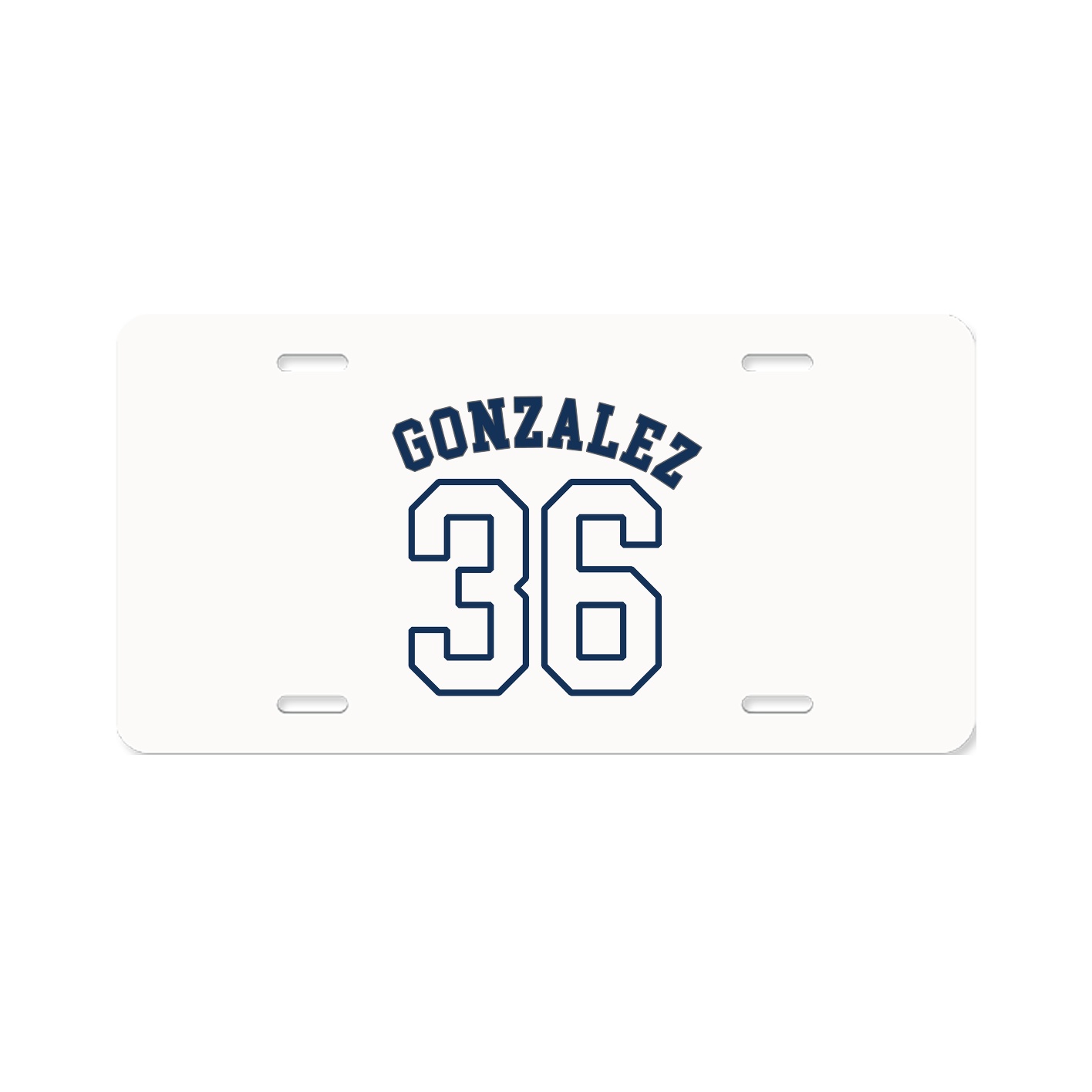 License Plate — Shirsey Arch in Classic