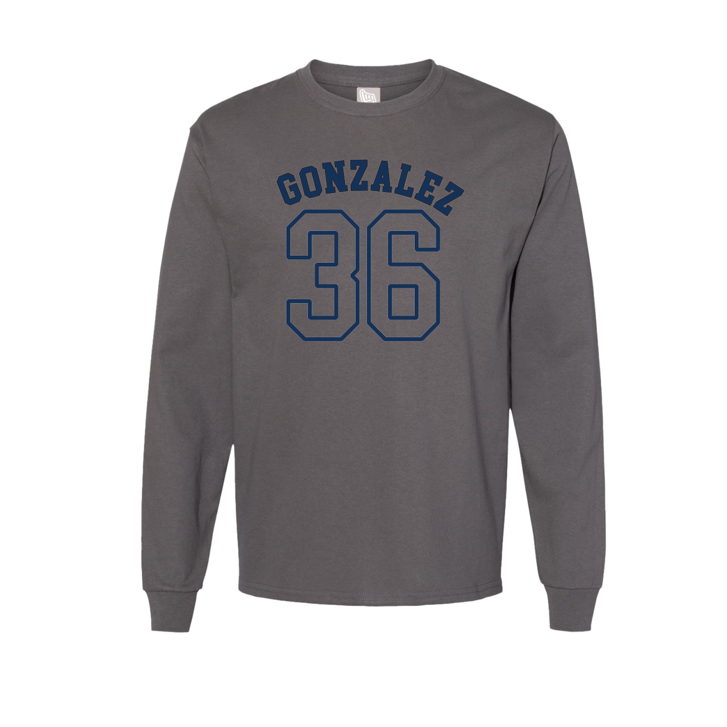 Long Sleeve Tee — Shirsey Arch in Grey