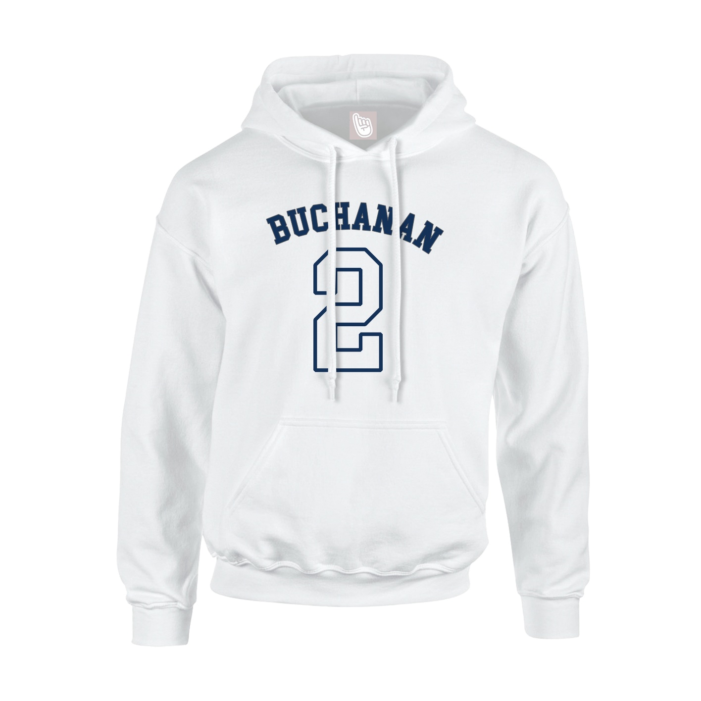 Hoodie — Shirsey Arch in White