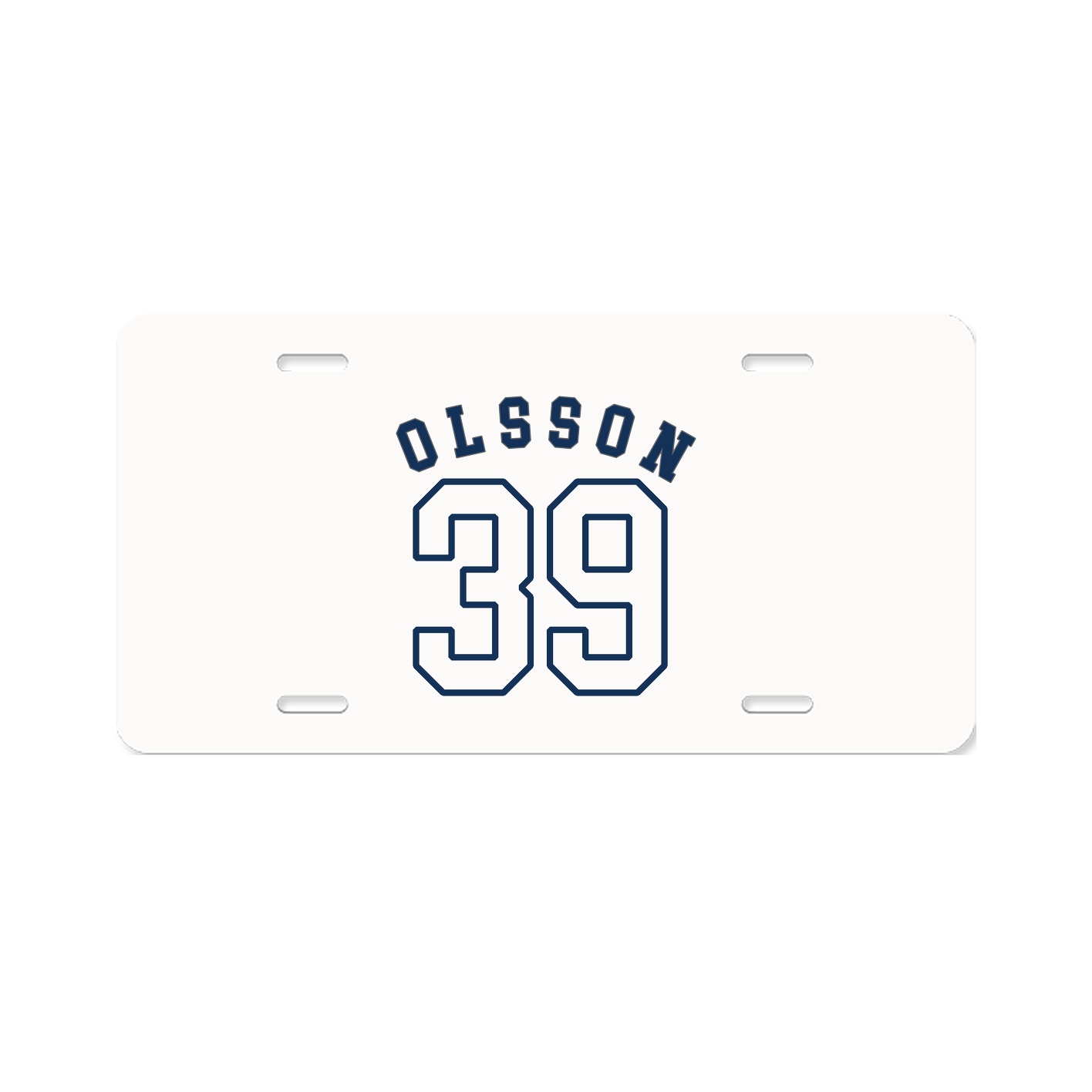 License Plate — Shirsey Arch in Classic