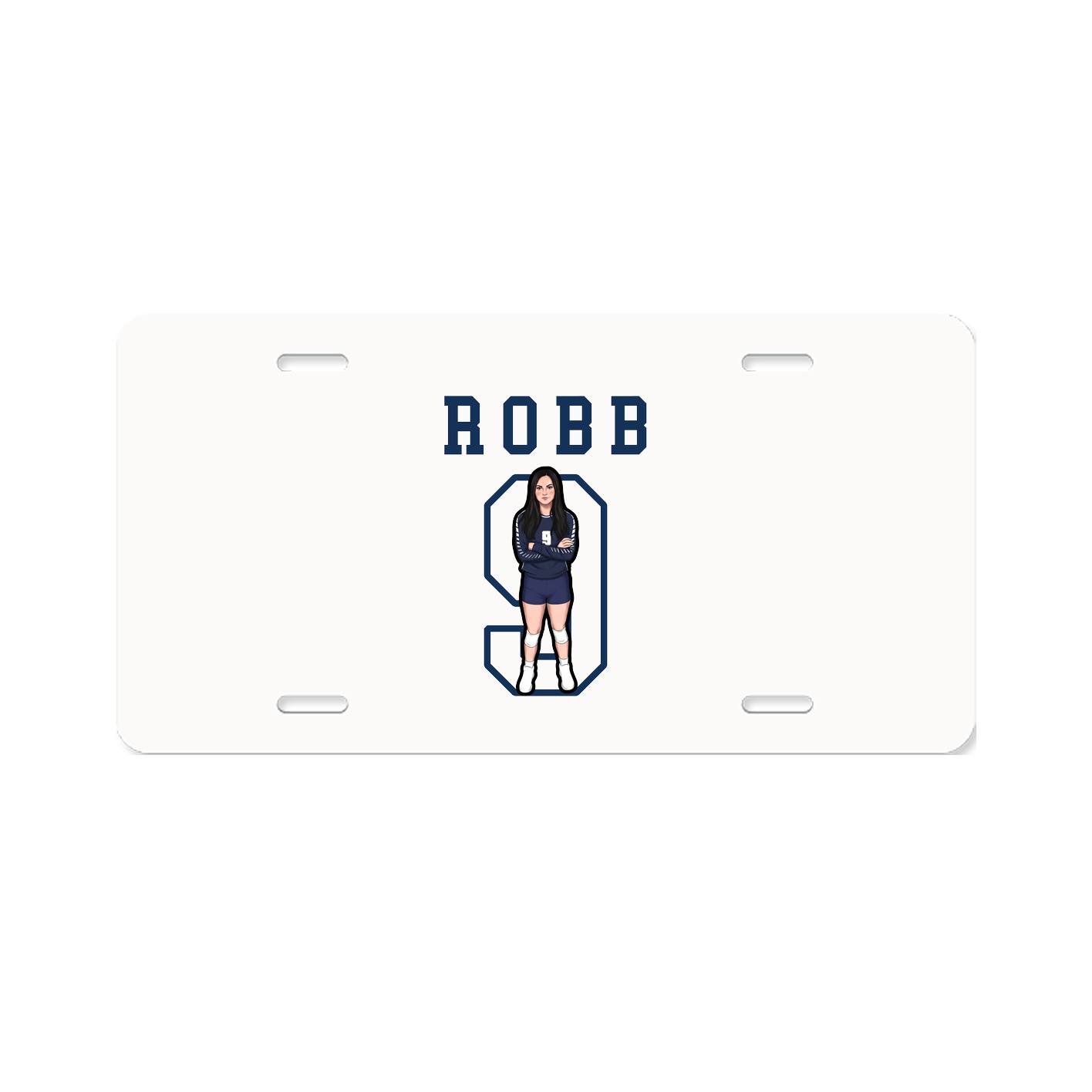 License Plate — Shirsey in Classic