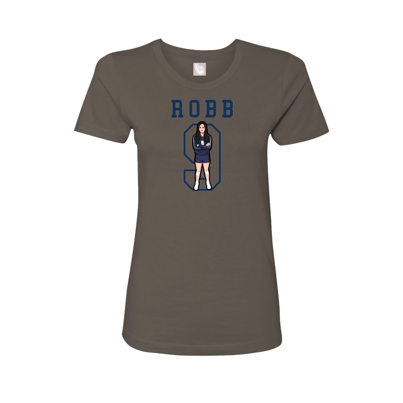 Fitted Women's Tee — Shirsey in Grey