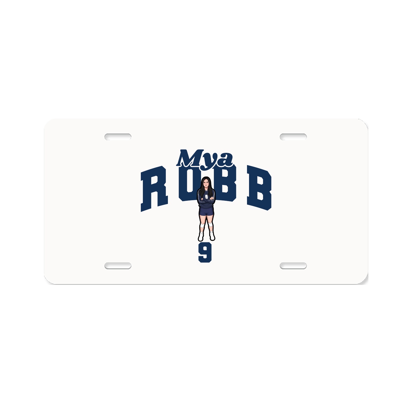 License Plate — Signature Arch in Classic