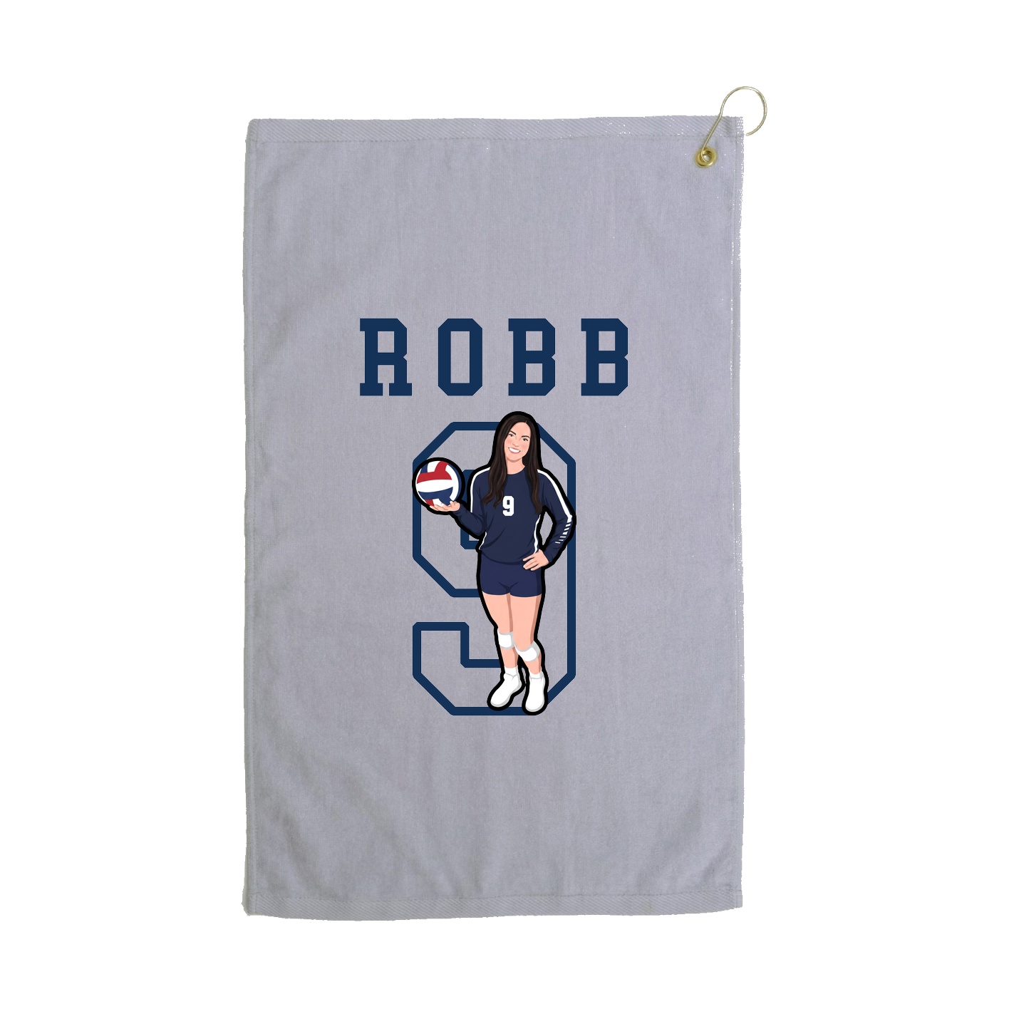 Golf Towel — Shirsey in Grey