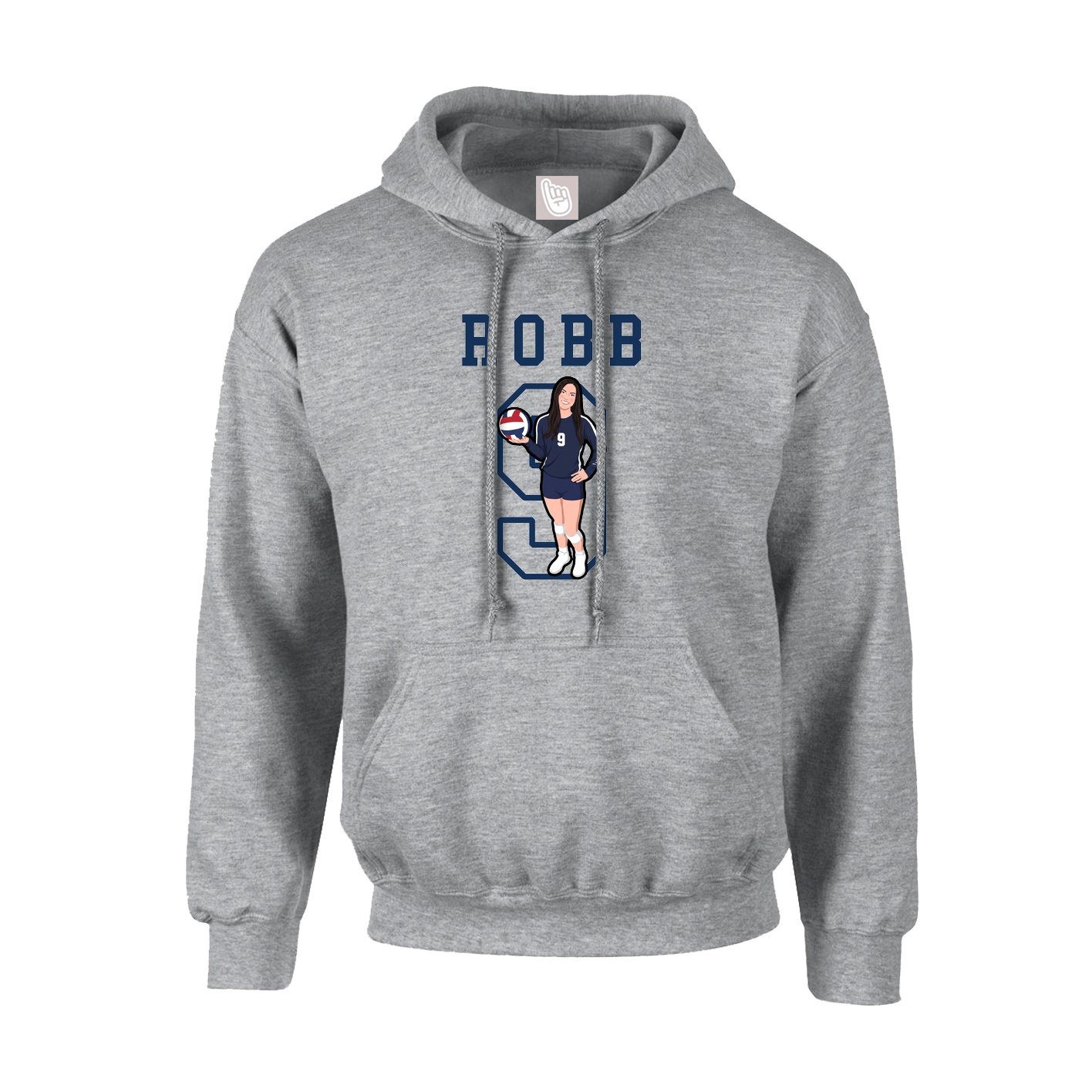 Youth Hoodie — Shirsey in Grey