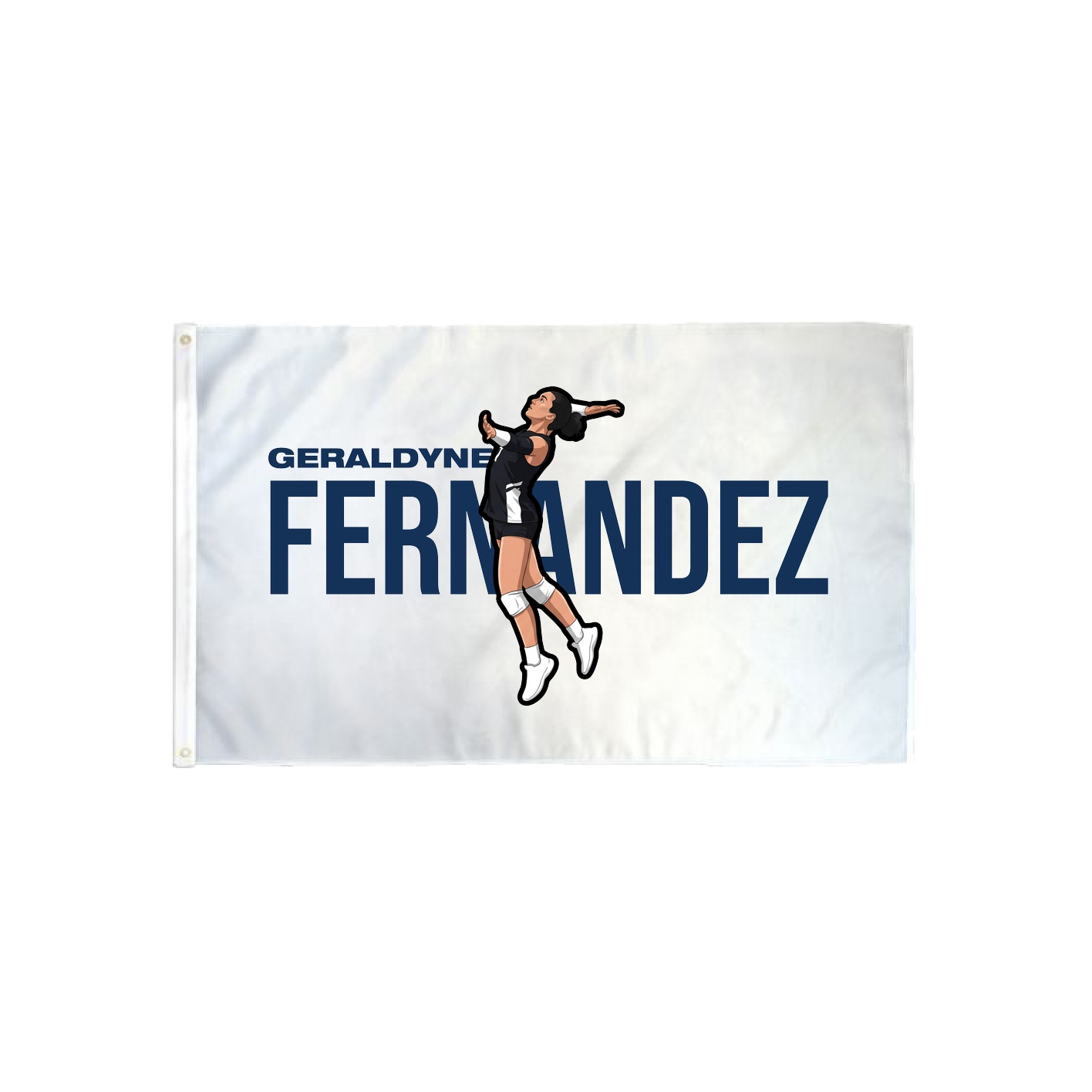 3x5 Flag — Player Name in Classic