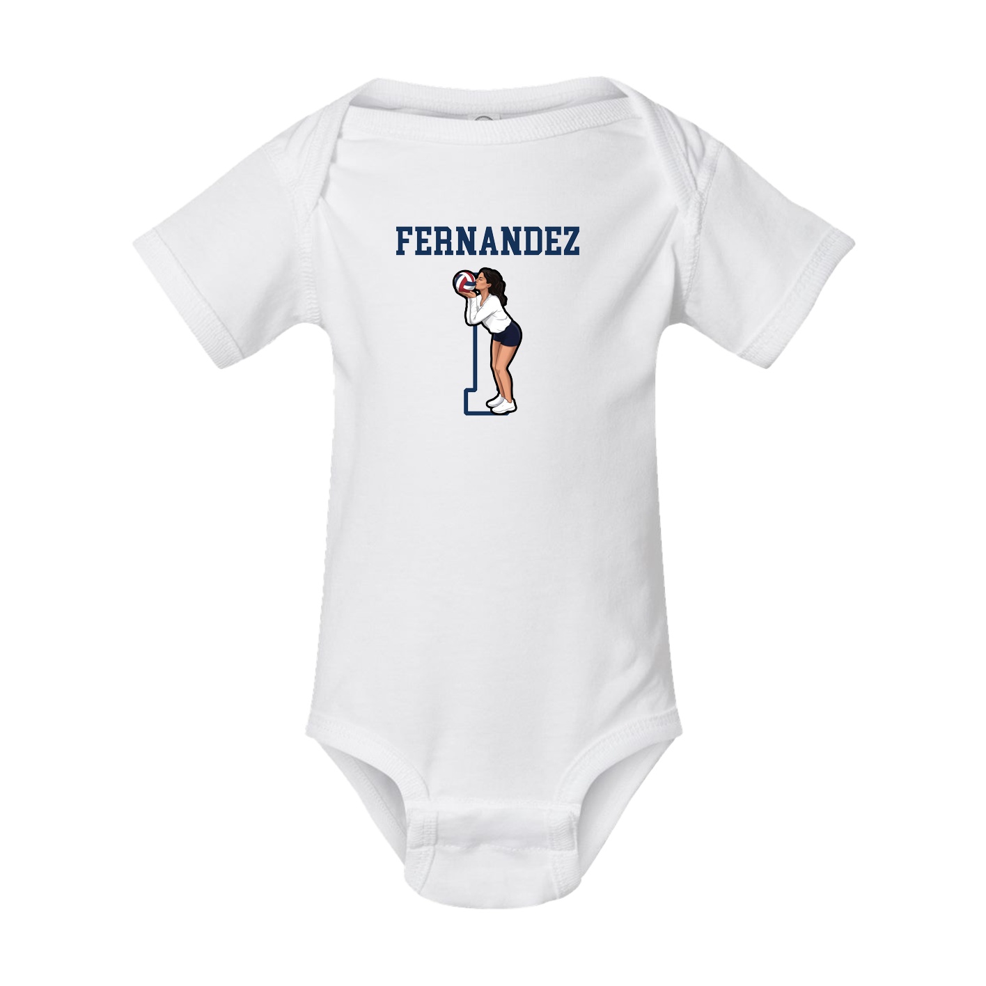 Baby Onesie — Shirsey in White