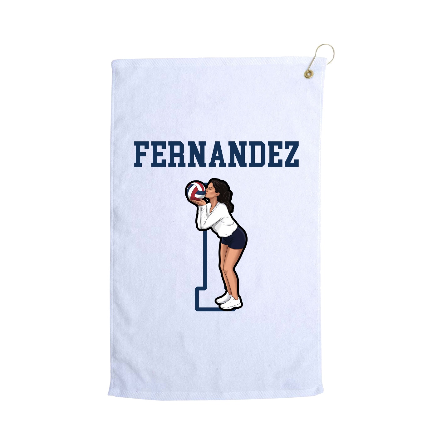 Golf Towel — Shirsey in White