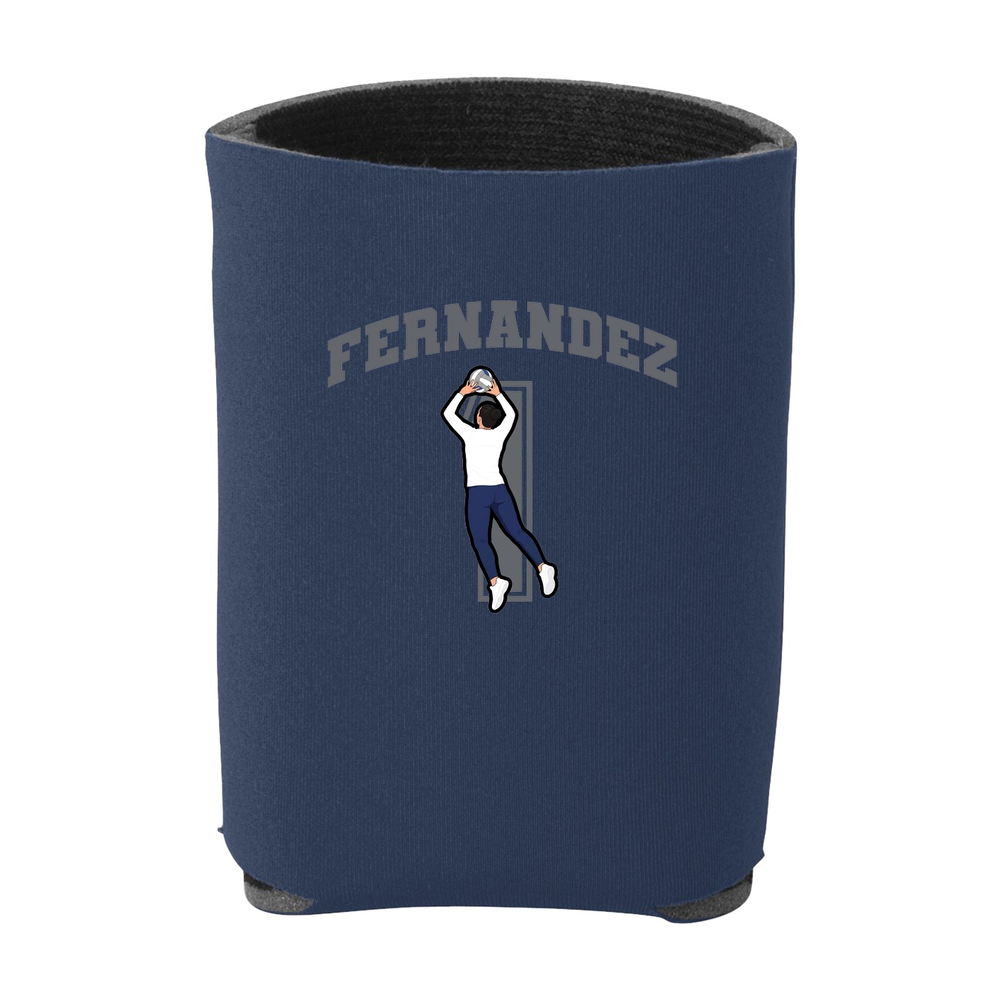 Can Holder — Number in Navy