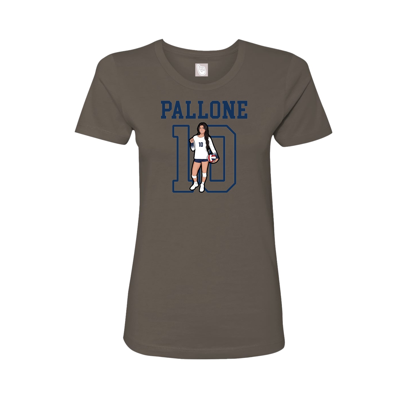 Fitted Women's Tee — Shirsey in Grey