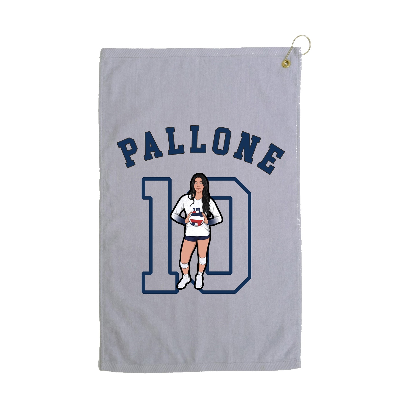 Golf Towel — Shirsey Arch in Grey