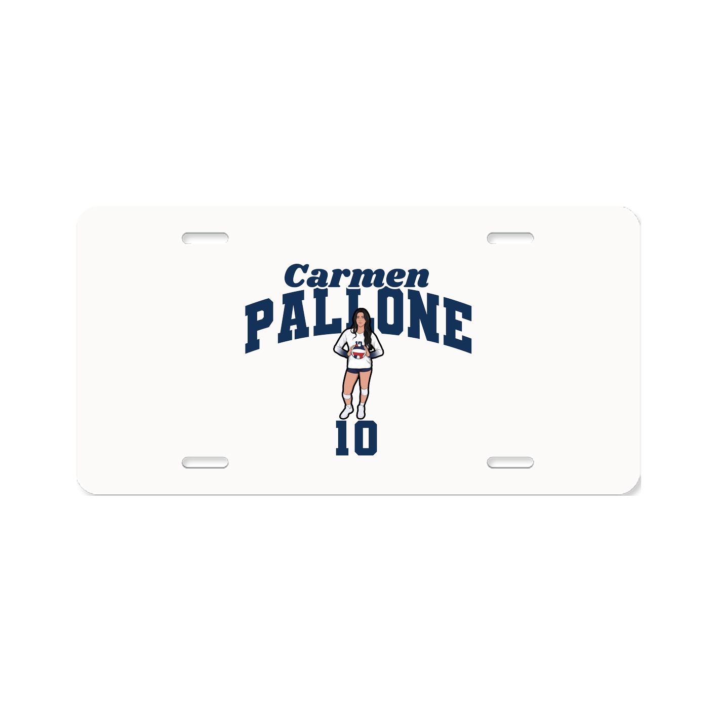 License Plate — Signature Arch in Classic