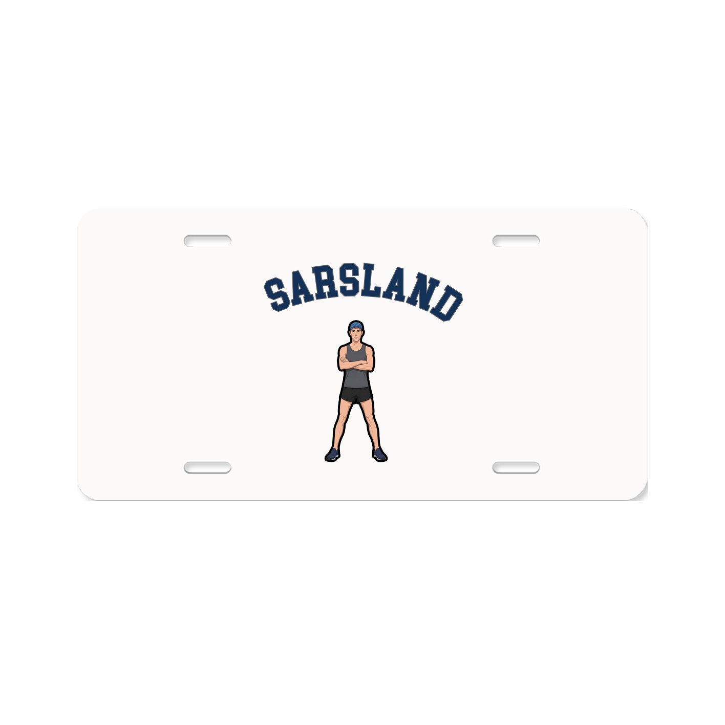 License Plate — Shirsey Arch in Classic