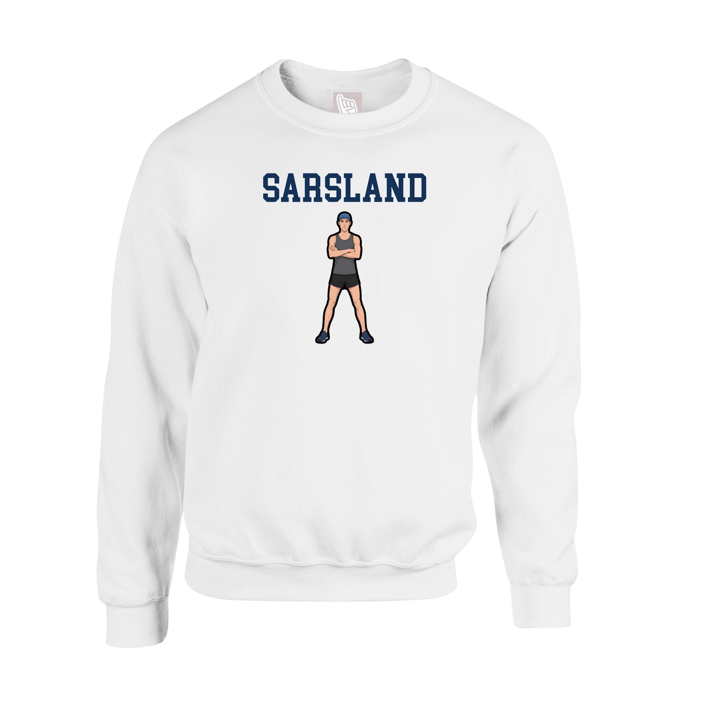 Fleece Crew — Shirsey in White