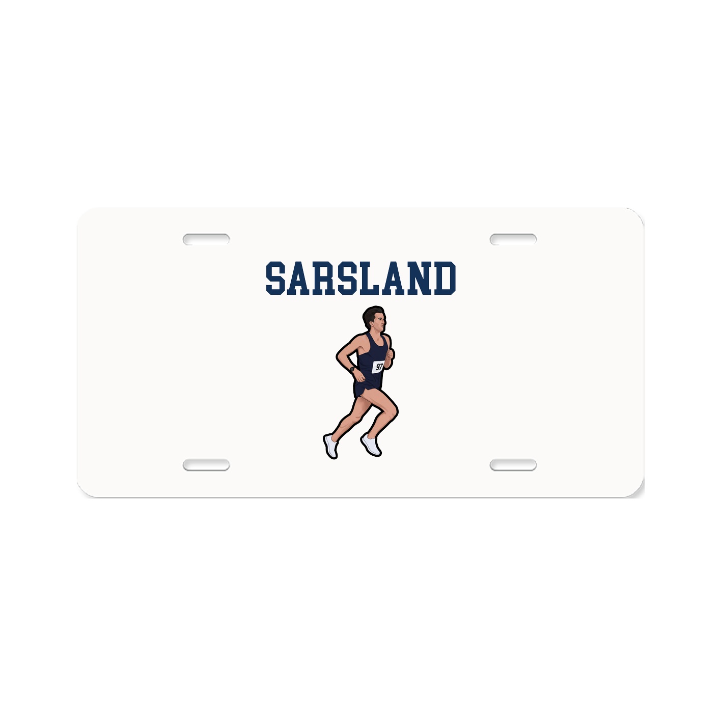 License Plate — Shirsey in Classic