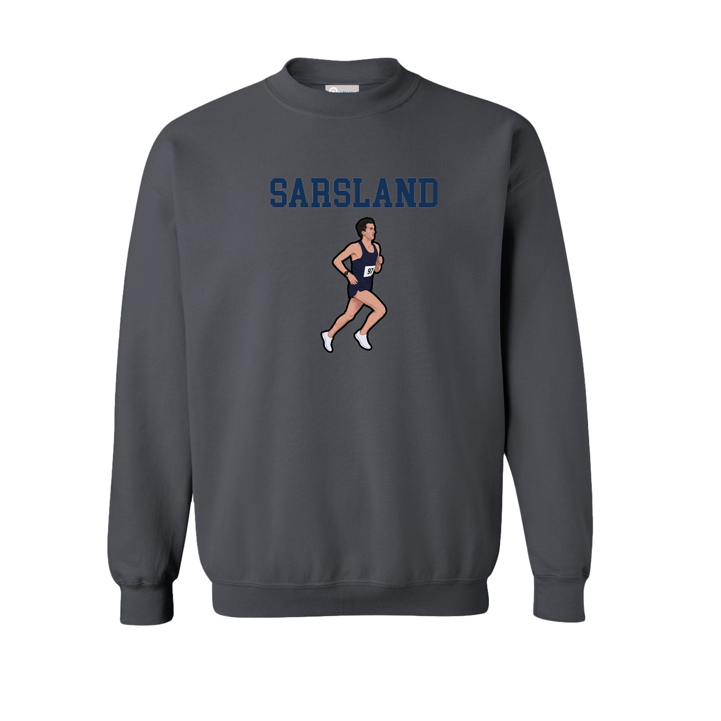Fleece Crew — Shirsey in Grey