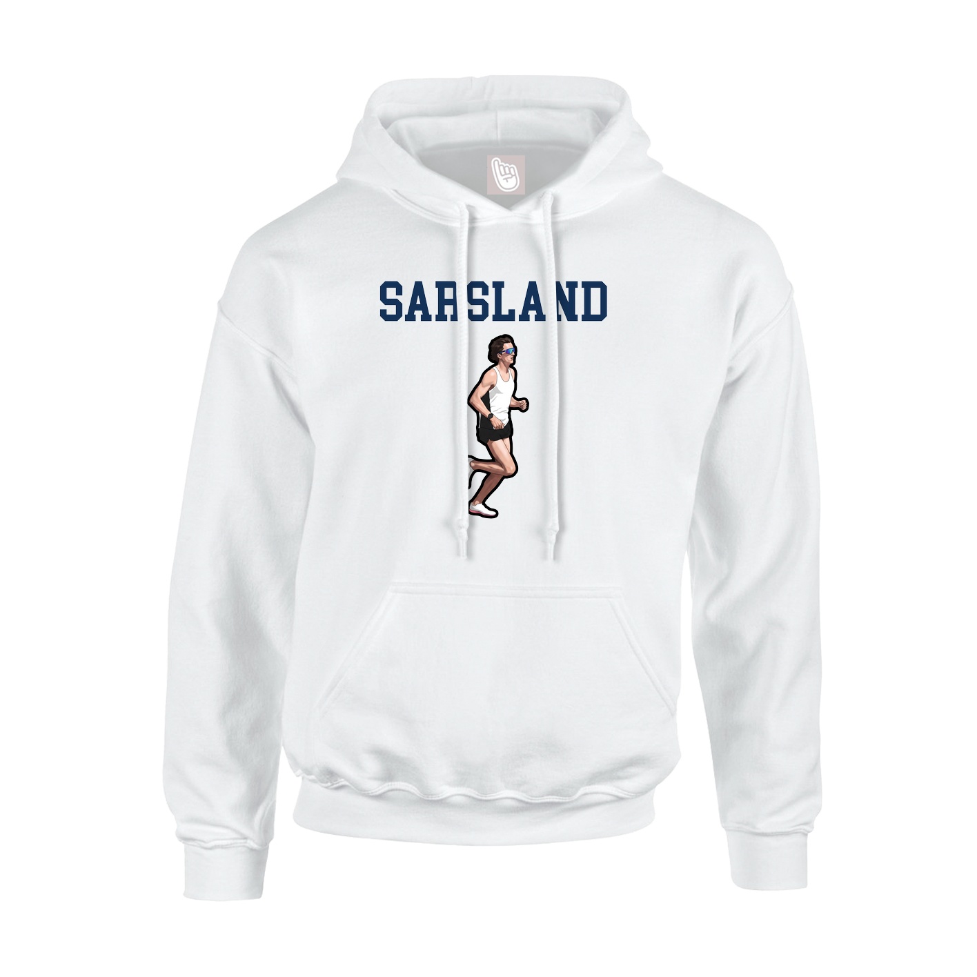 Hoodie — Shirsey in White