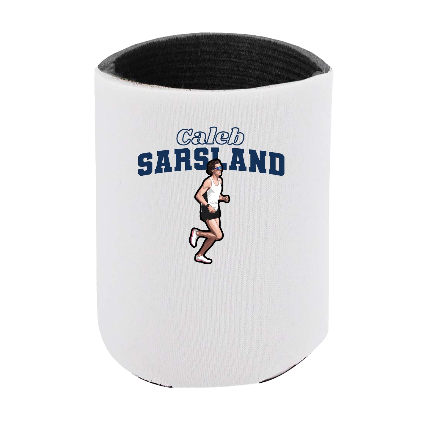 Can Holder — Name Arch in White