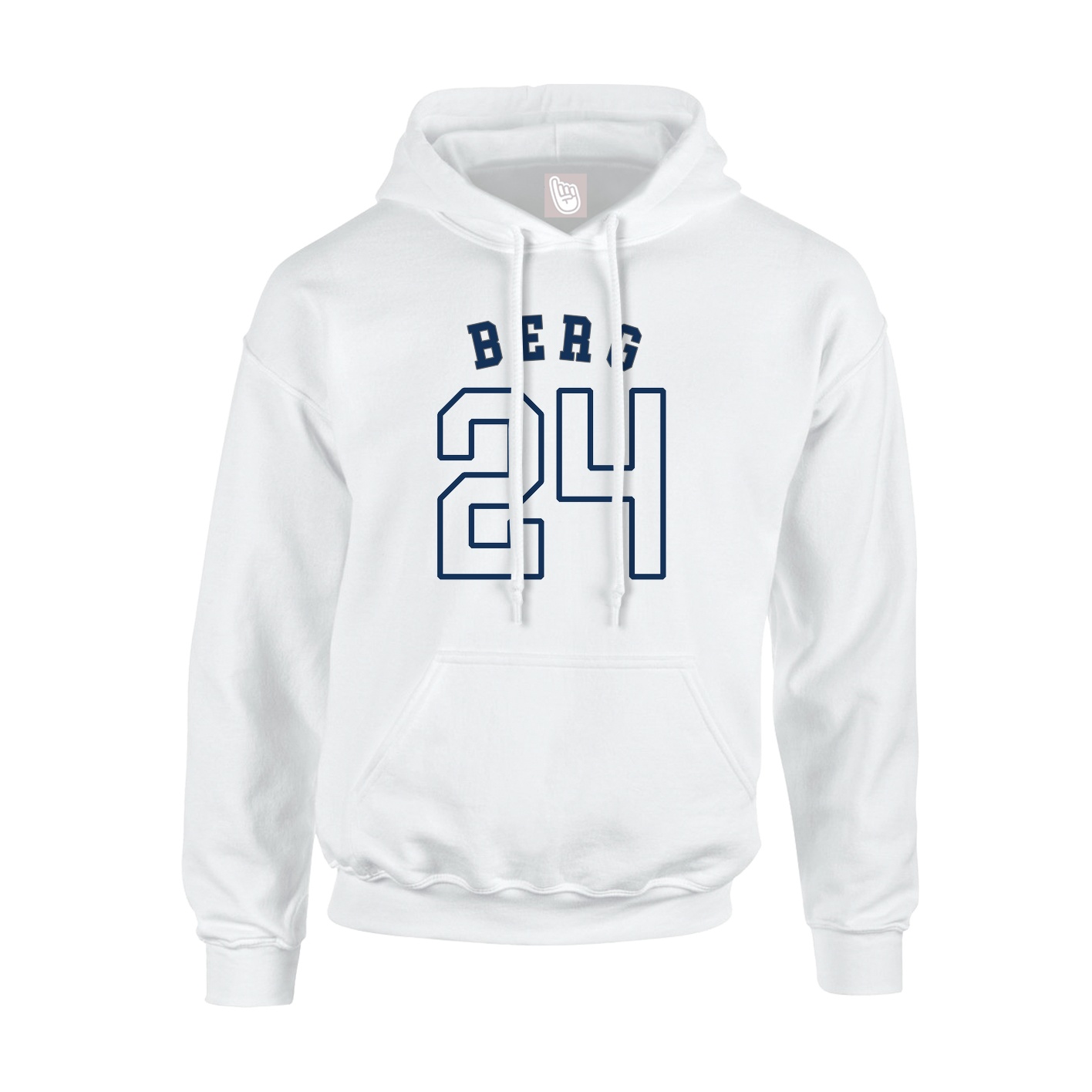 Hoodie — Shirsey Arch in White