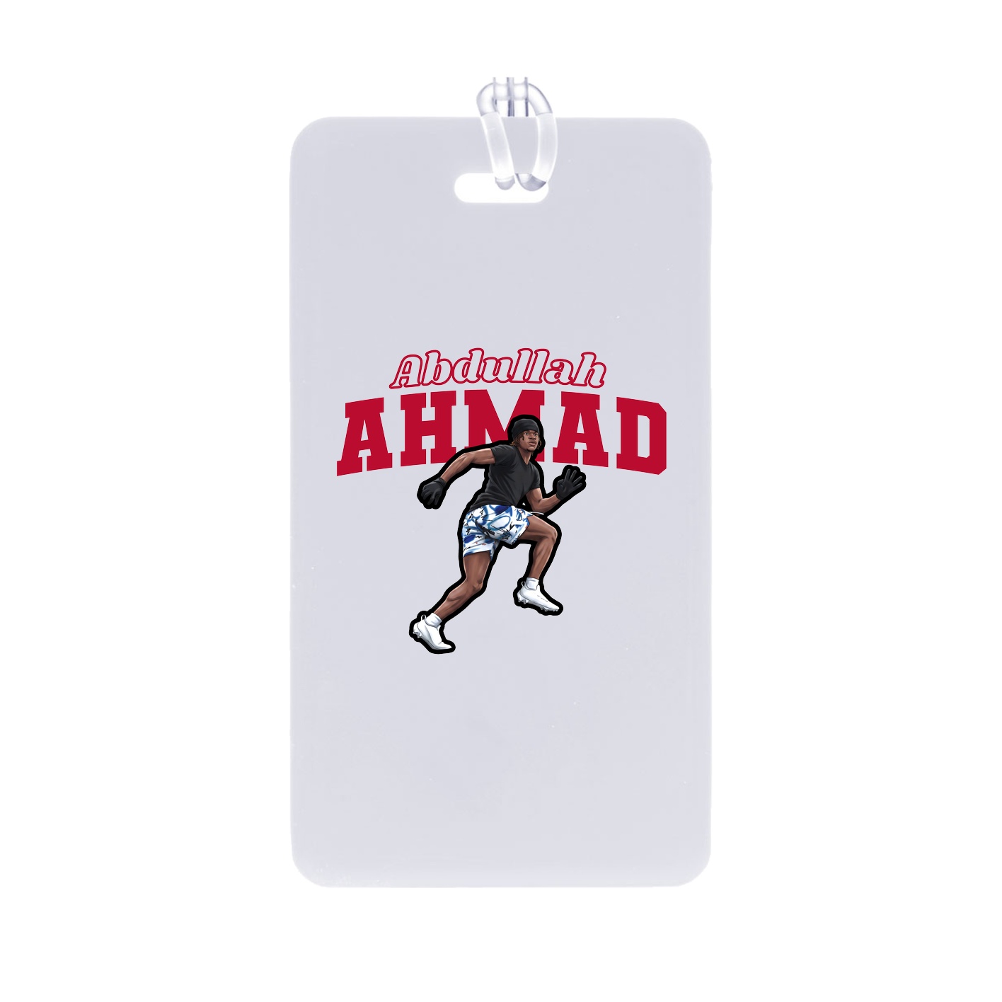 Bag Tag — Name Arch in Classic