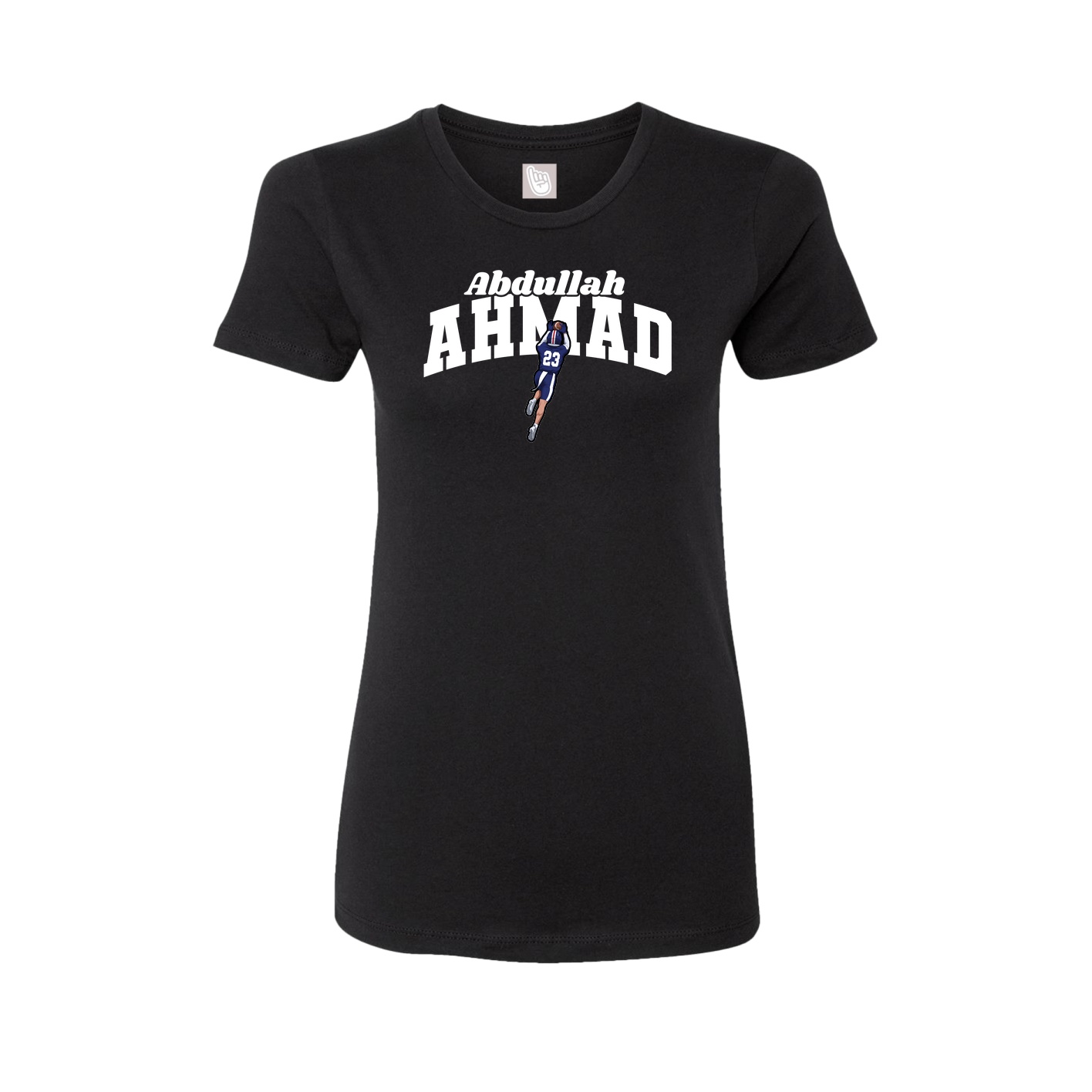 Womens Tee — Signature Arch in Black