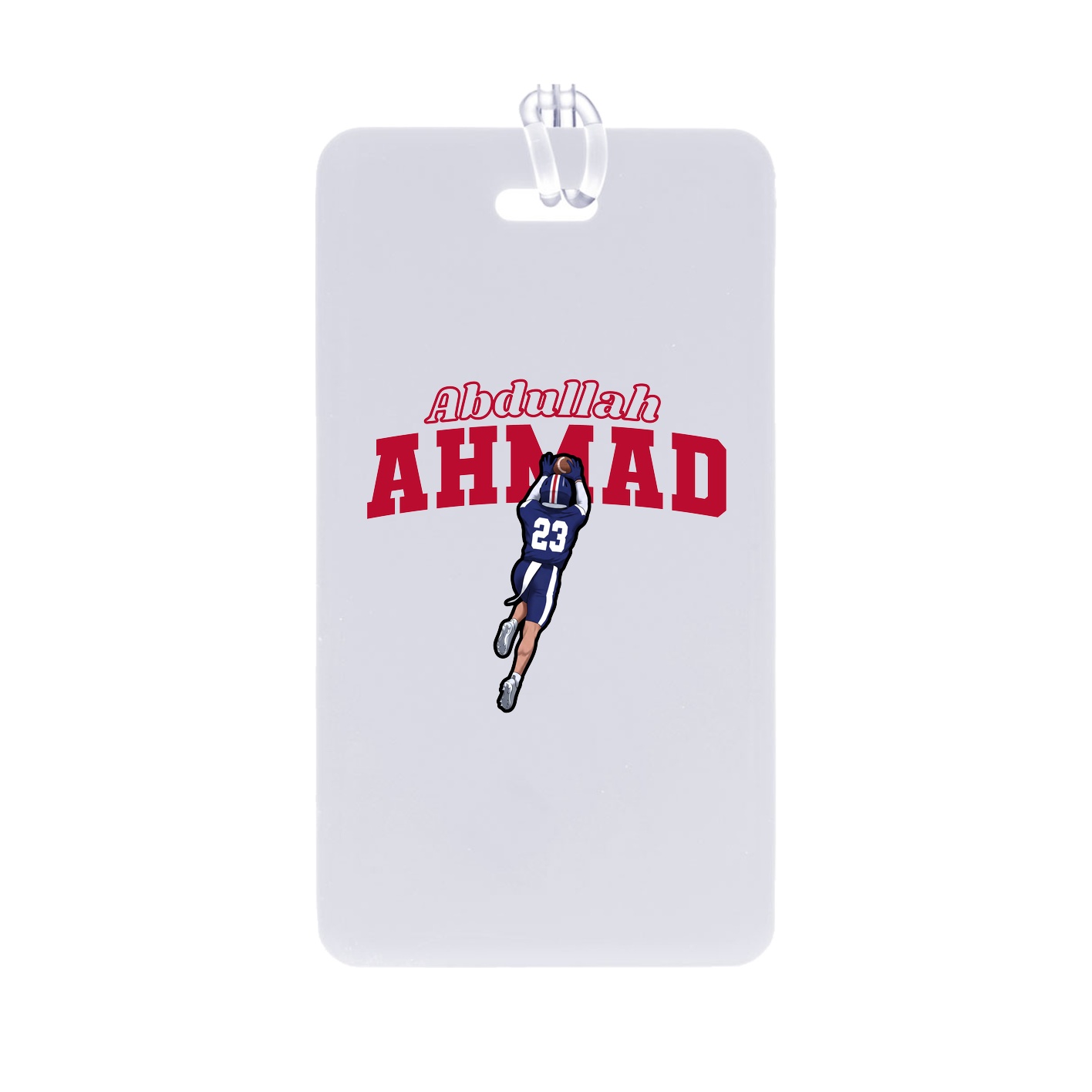 Bag Tag — Name Arch in Classic